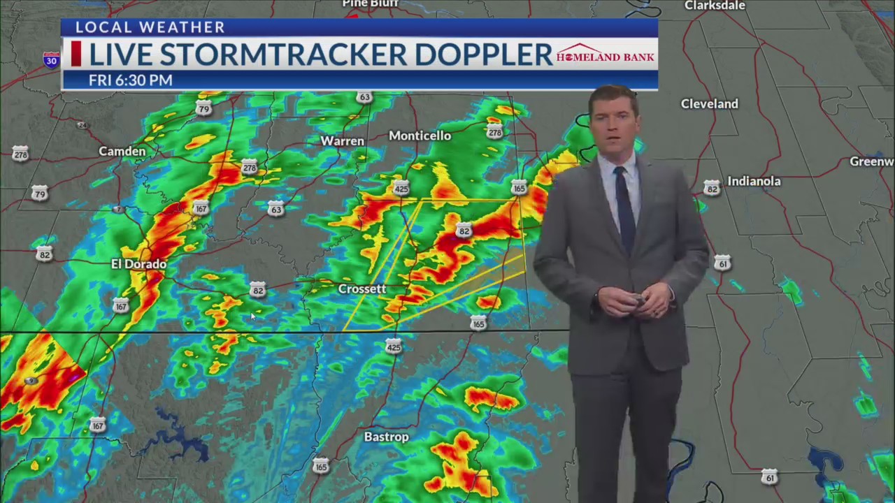 Severe weather warnings issued for the ArkLaMiss (03/24/2023) KTVE