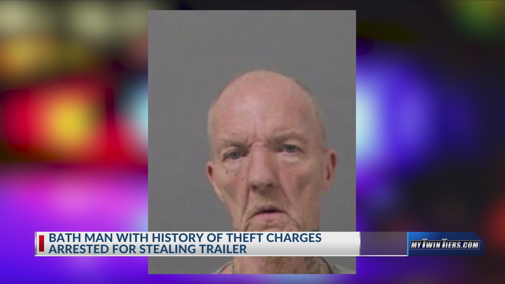 Bath man with history of theft charges arrested for stealing trailer ...