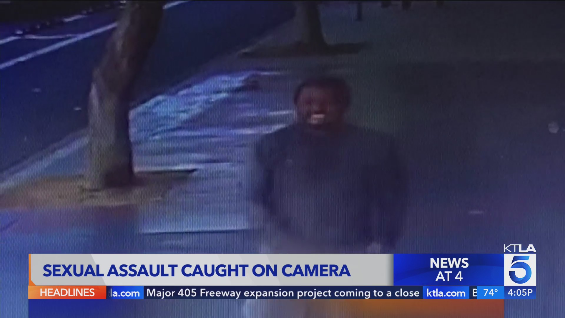 Cameras capture sexual assault on Long Beach street – KTLA