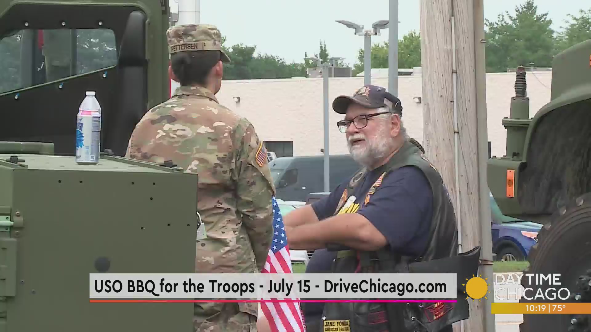 USO BBQ for the Troops WGNTV