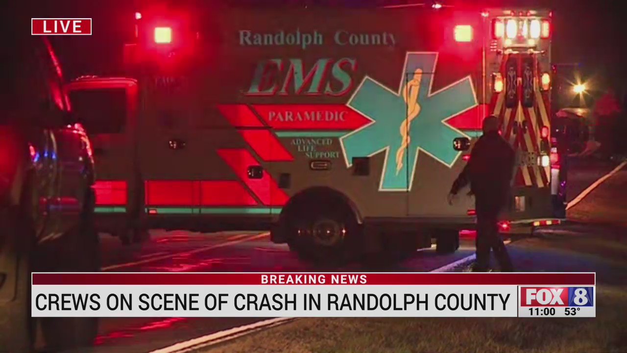 Crews on scene of crash in Randolph County – FOX8 WGHP