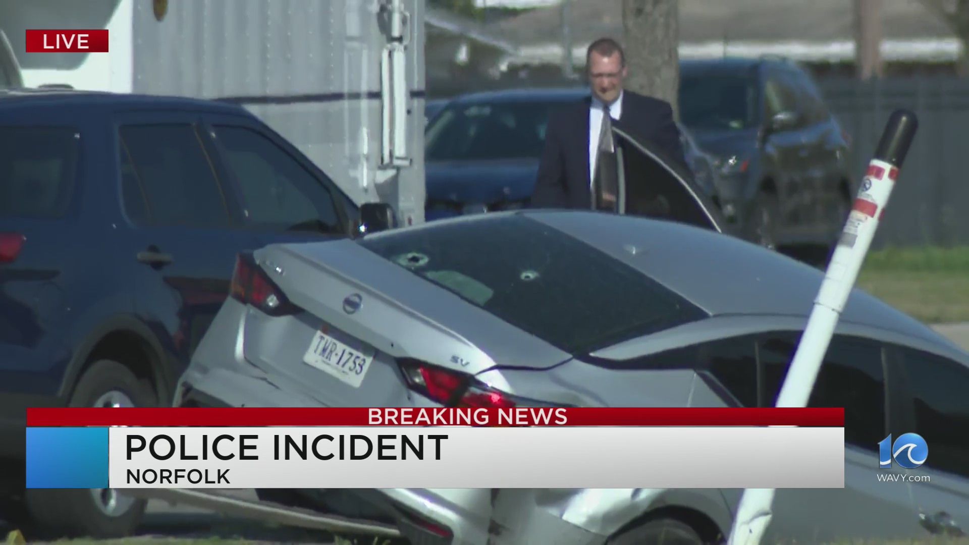 Norfolk Police working shooting incident on Hampton Boulevard and