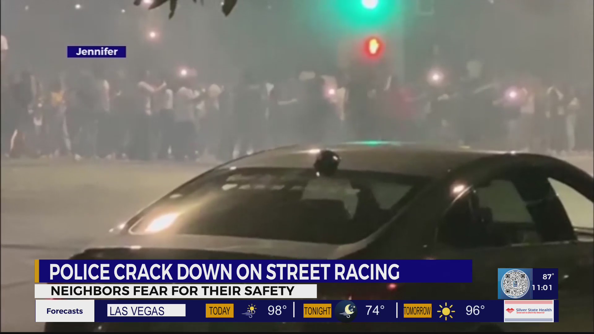 Nearly 2 dozen arrests made in Metro street racing bust – KLAS