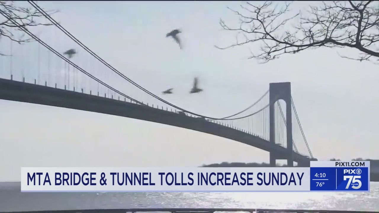 MTA bridge, tunnel hikes loom ahead of subway, bus increases PIX11