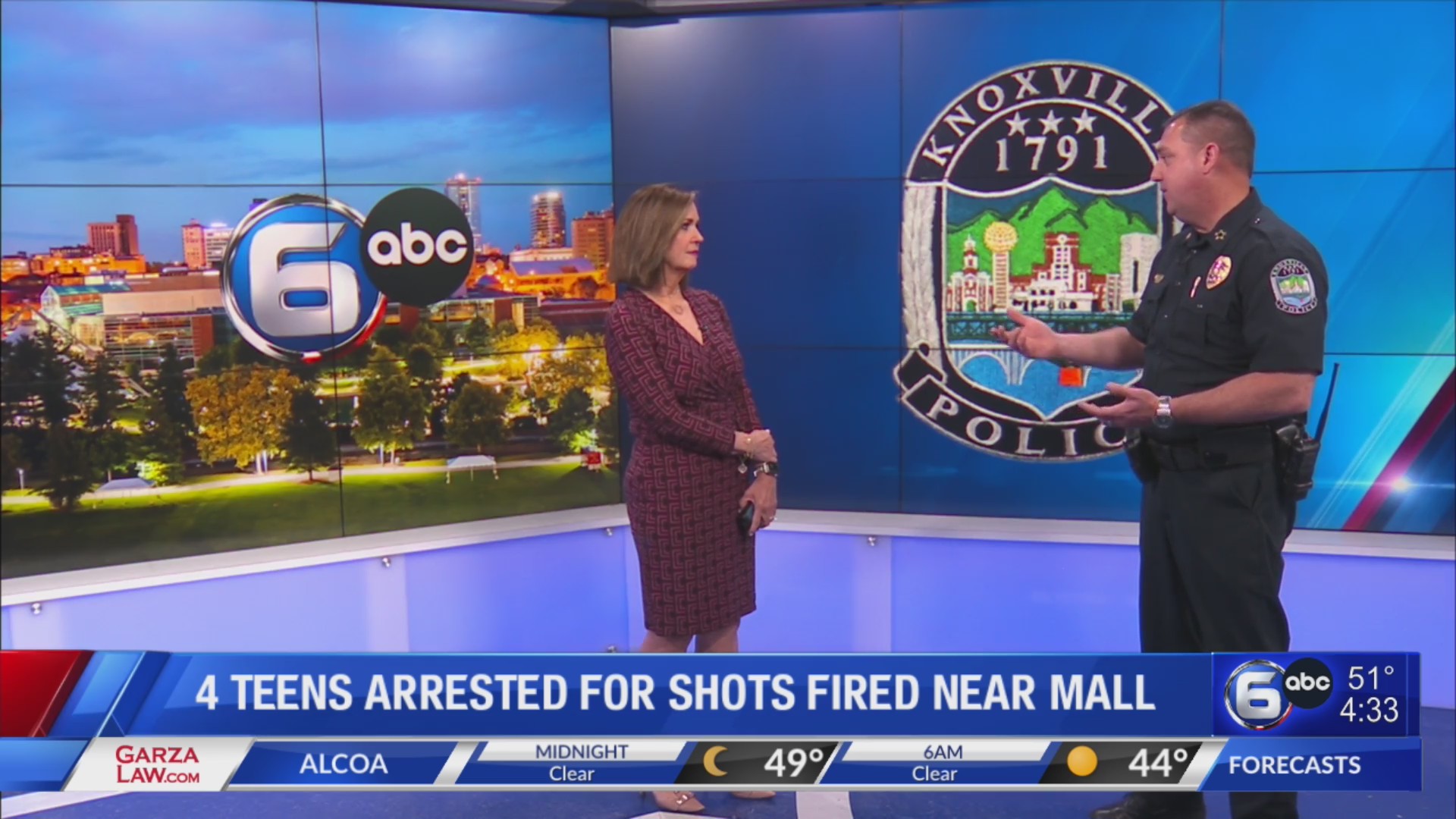 4 Teens Arrested after Shots Fired Near Mall – WATE 6 On Your Side