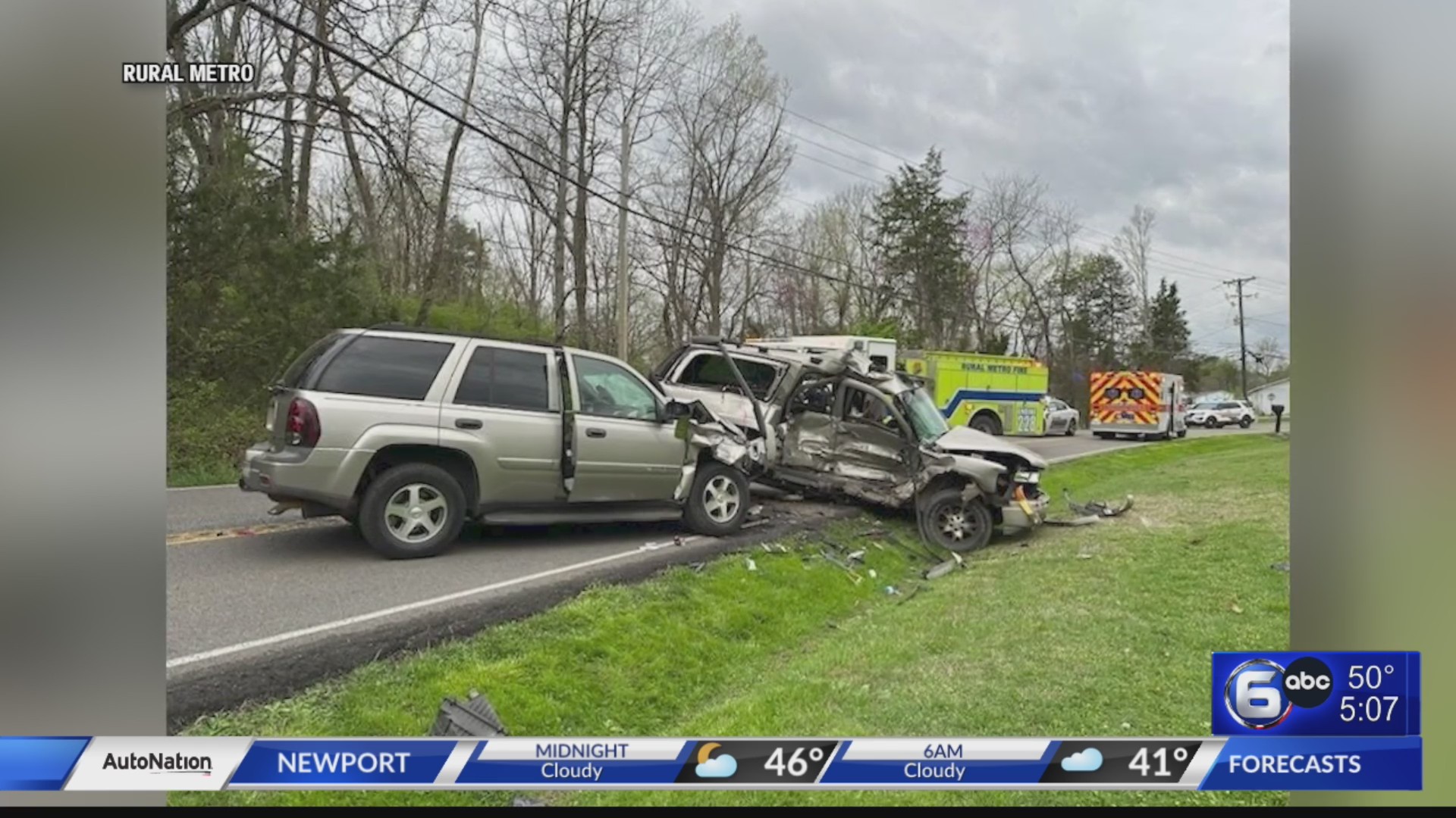 Multiple injuries in South Knox County crash – WATE 6 On Your Side