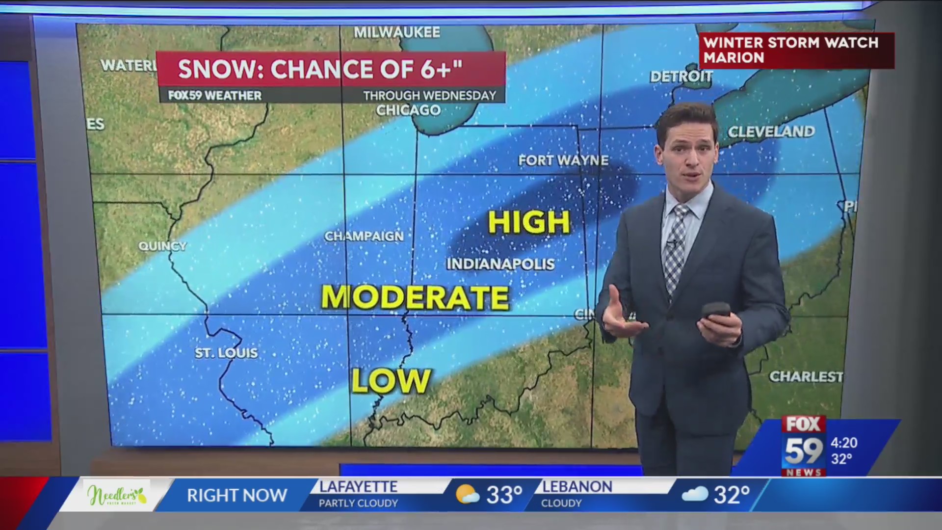 Major winter storm to impact Indiana on Wednesday – Fox 59
