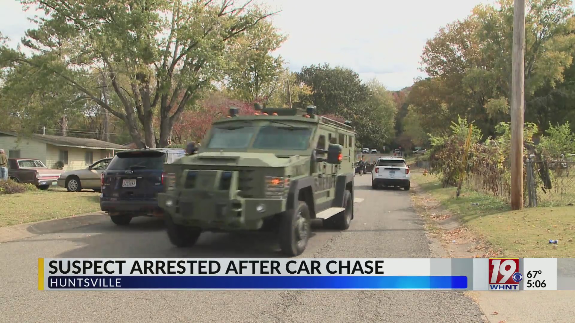 Suspect Arrested After Vehicle Crashed into Home During Chase – WHNT.com