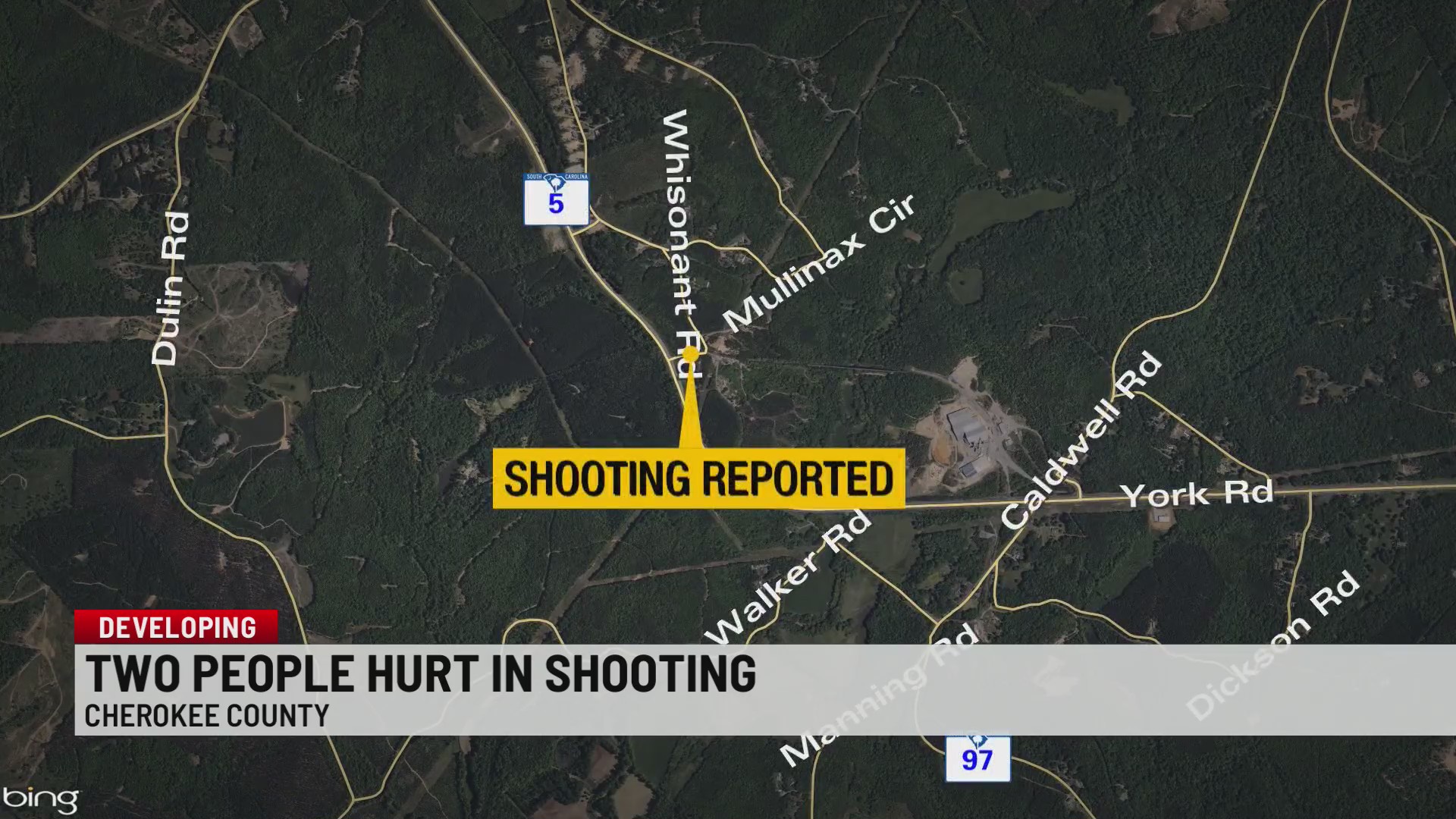 Two injured during shooting in Cherokee Co. – WSPA 7NEWS