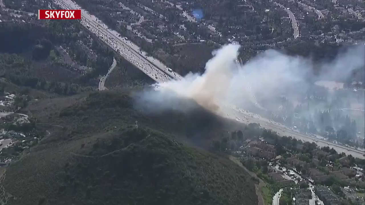 Brush Fire Breaks Out Near Rancho Bernardo – FOX 5 San Diego & KUSI News