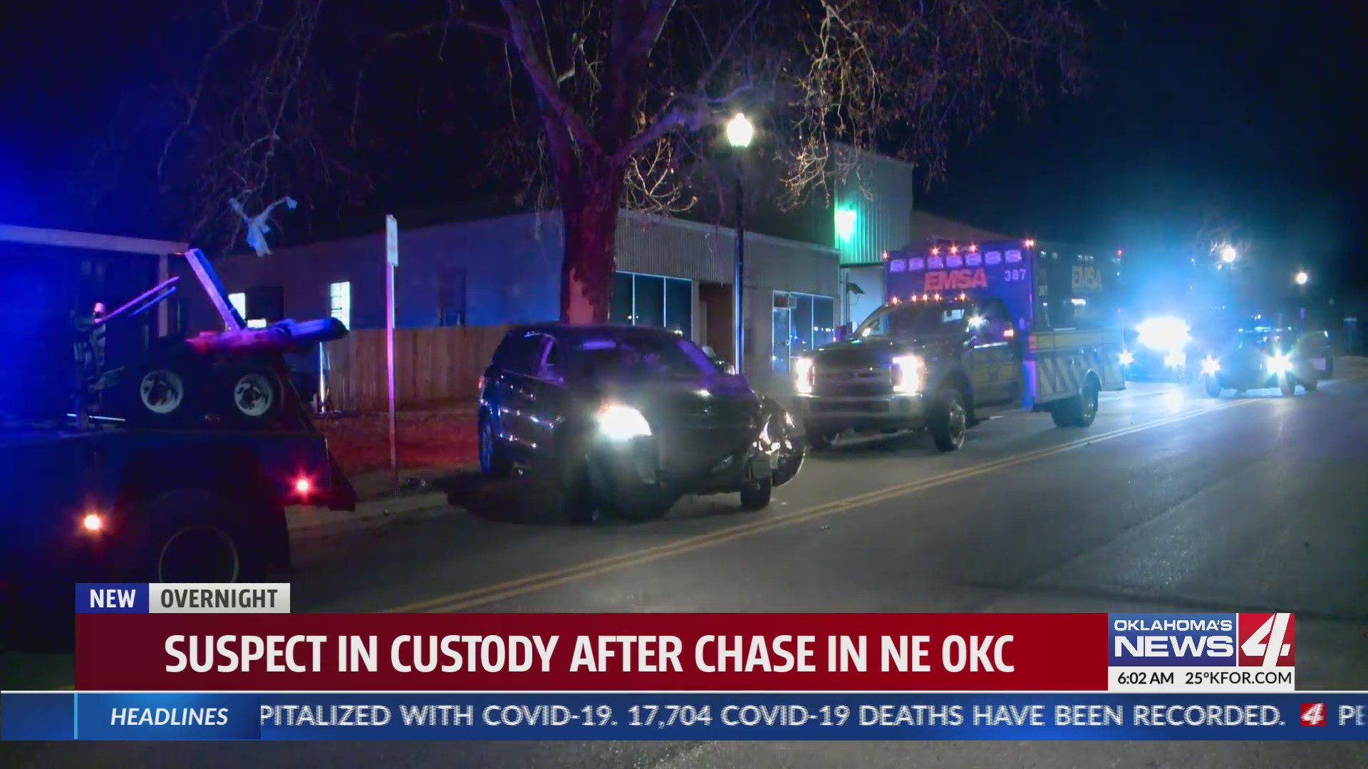 Suspect in custody after chase in OKC – KFOR.com Oklahoma City