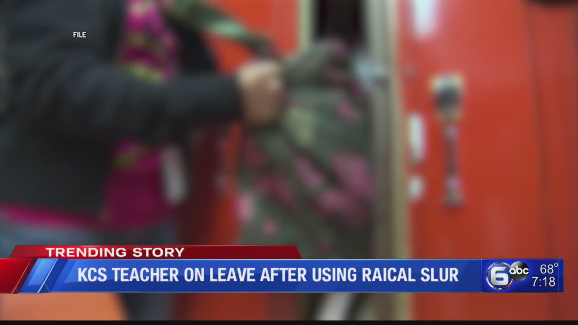 KCS teacher on leave after using racial slur – WATE 6 On Your Side