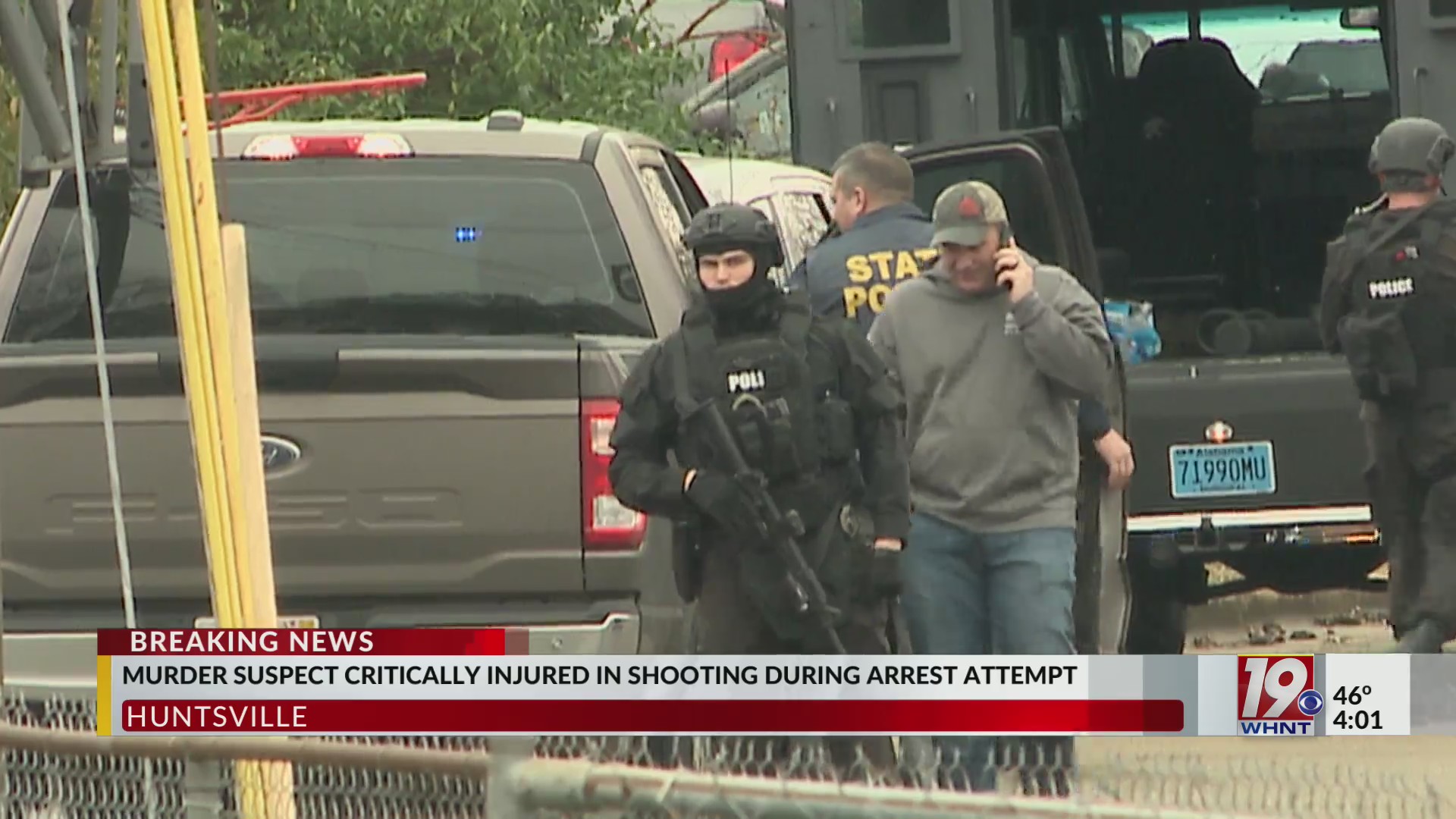 Murder Suspect Critically Injured in Shooting During Arrest Attempt ...