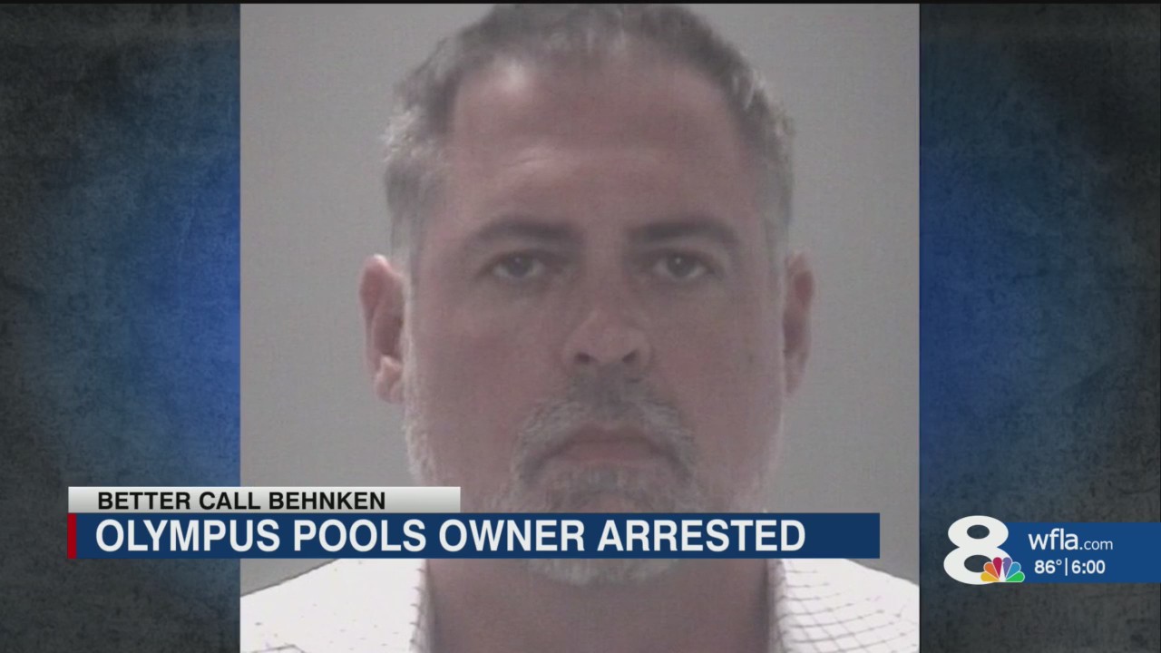 Olympus Pools owner arrested on 35 counts related to alleged fraud – WFLA
