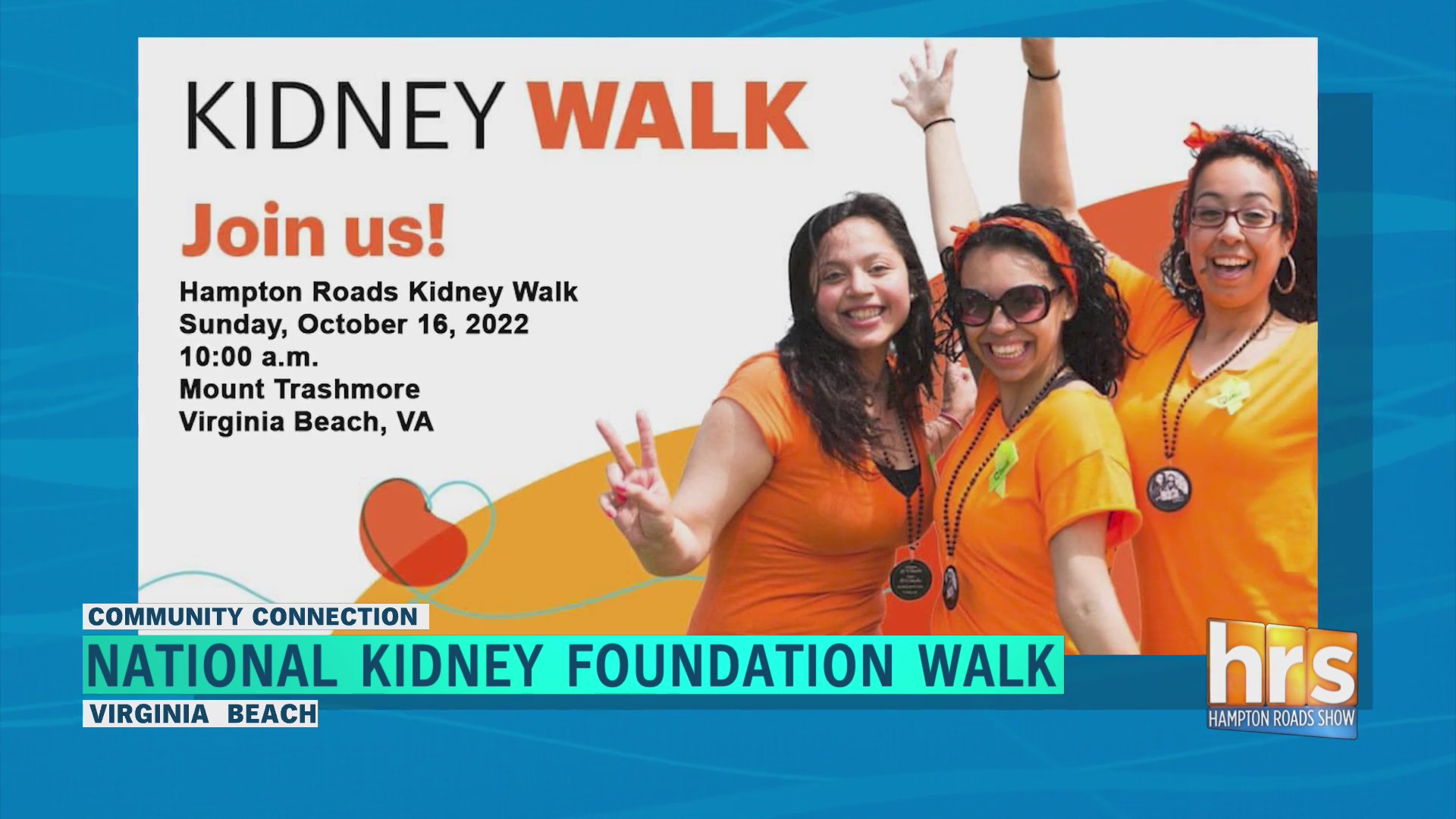 CC National Kidney Foundation Walk