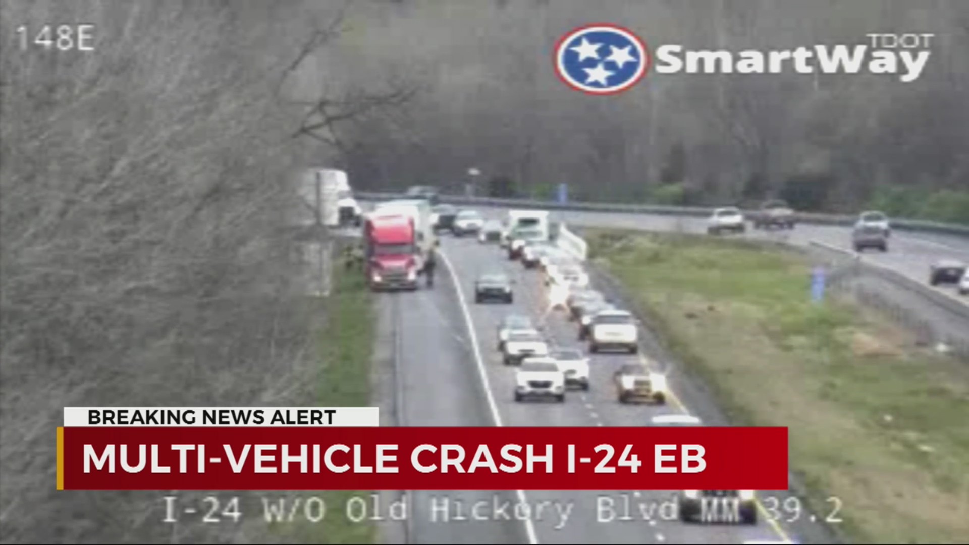 Multivehicle crash on I-24 eastbound – WKRN News 2