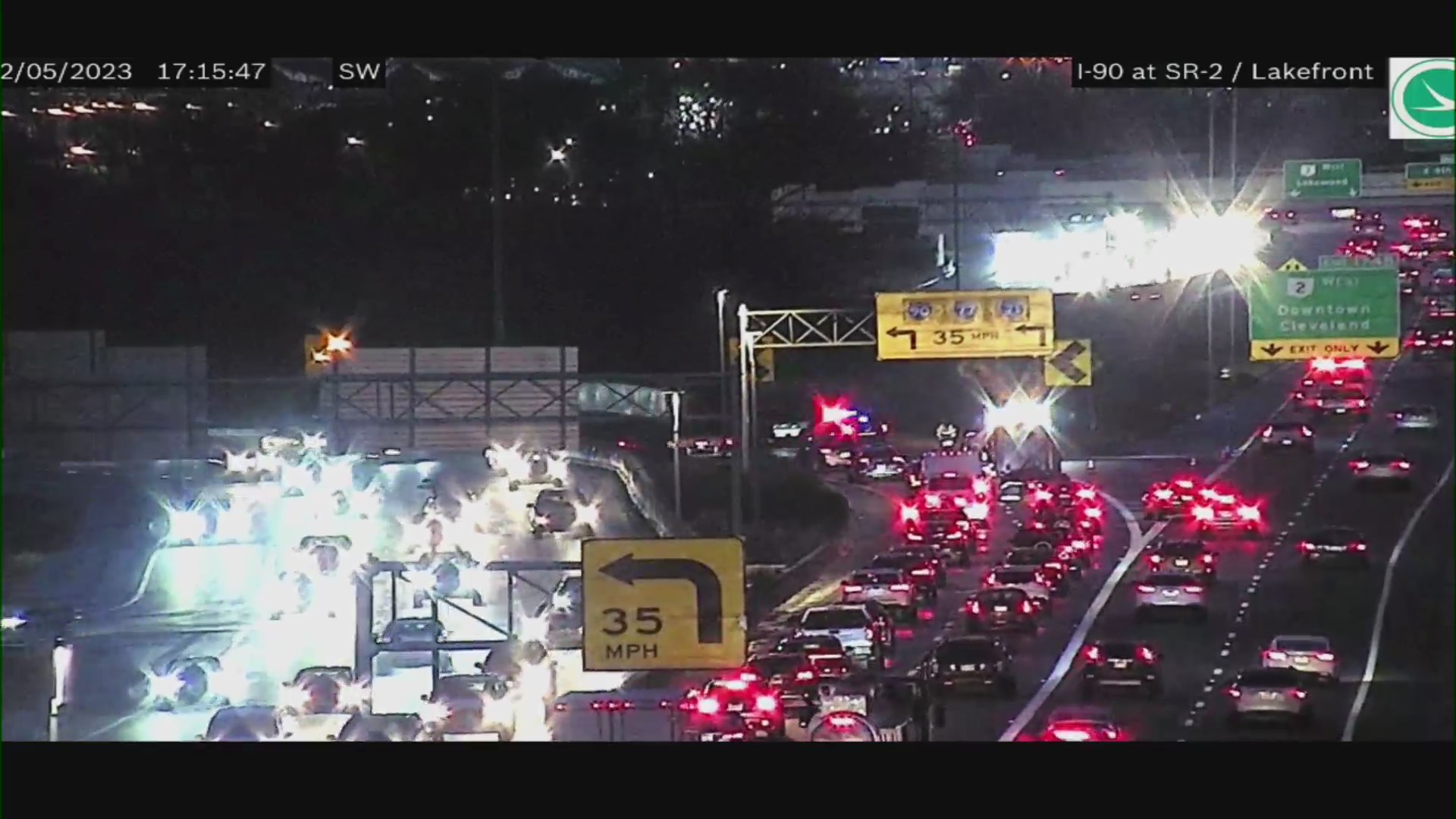 Crash caused back up on I-90 W in Cleveland – Fox 8 Cleveland WJW