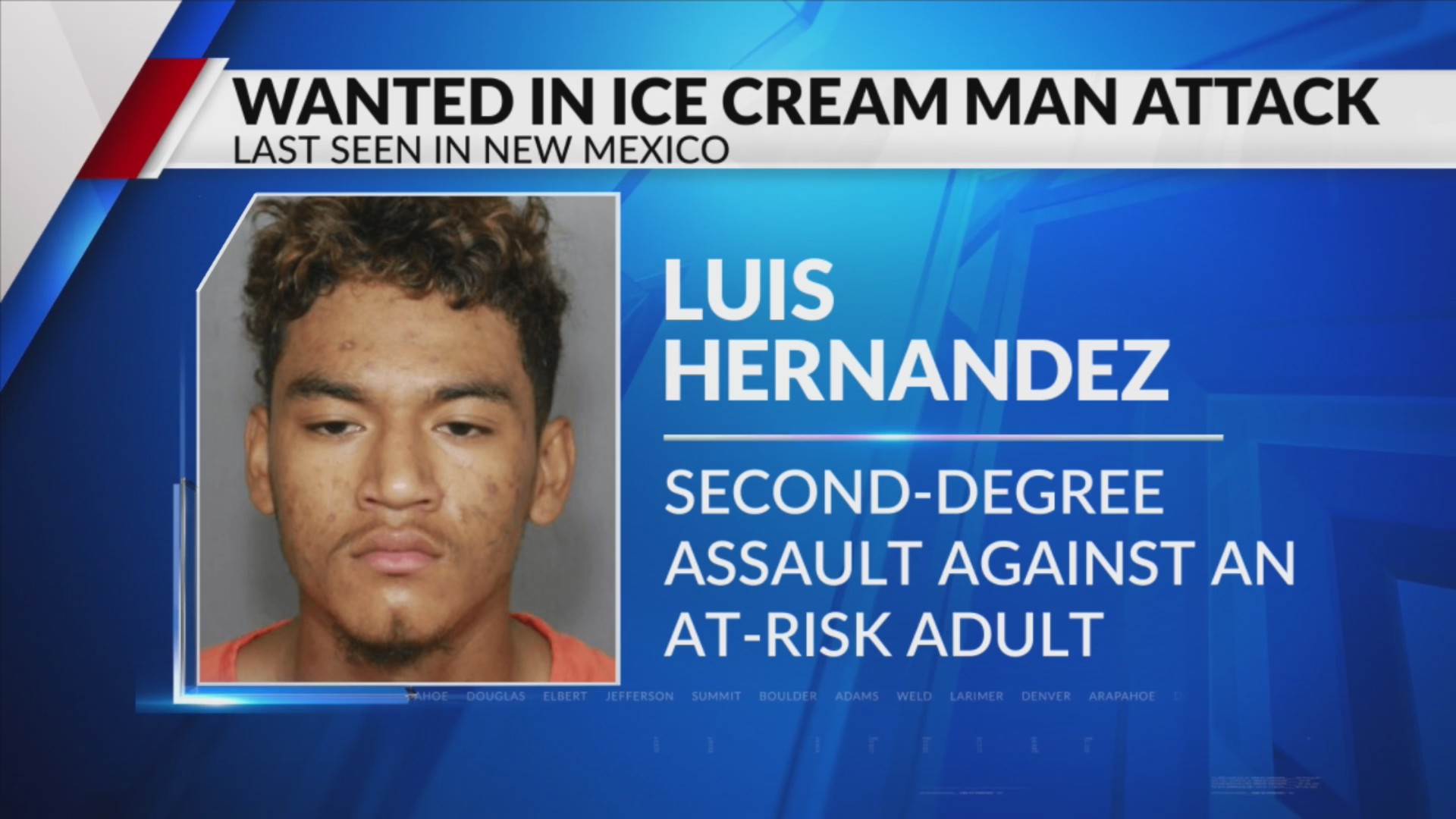 This man is wanted for attacking an ice cream truck driver – FOX31 Denver