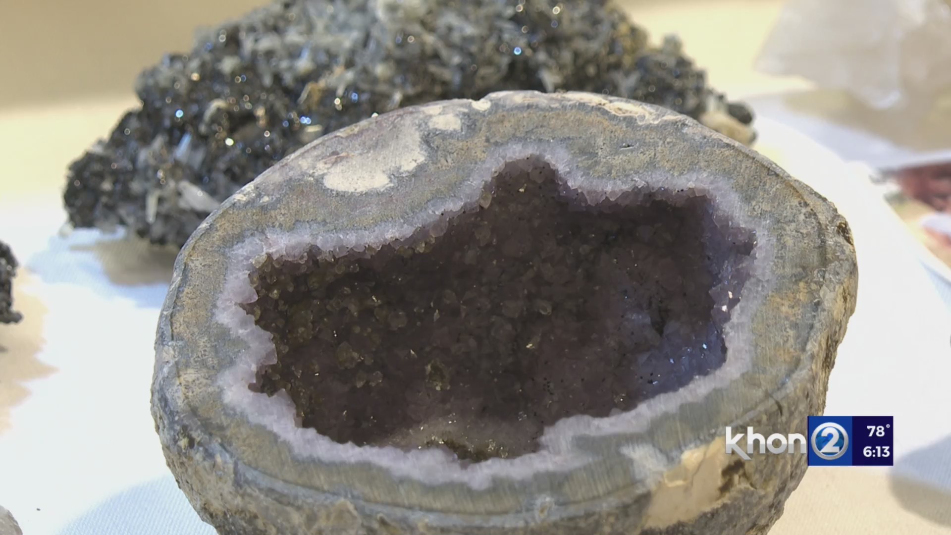 Rare display of Hawaii crystals, gems in spring showcase KHON2