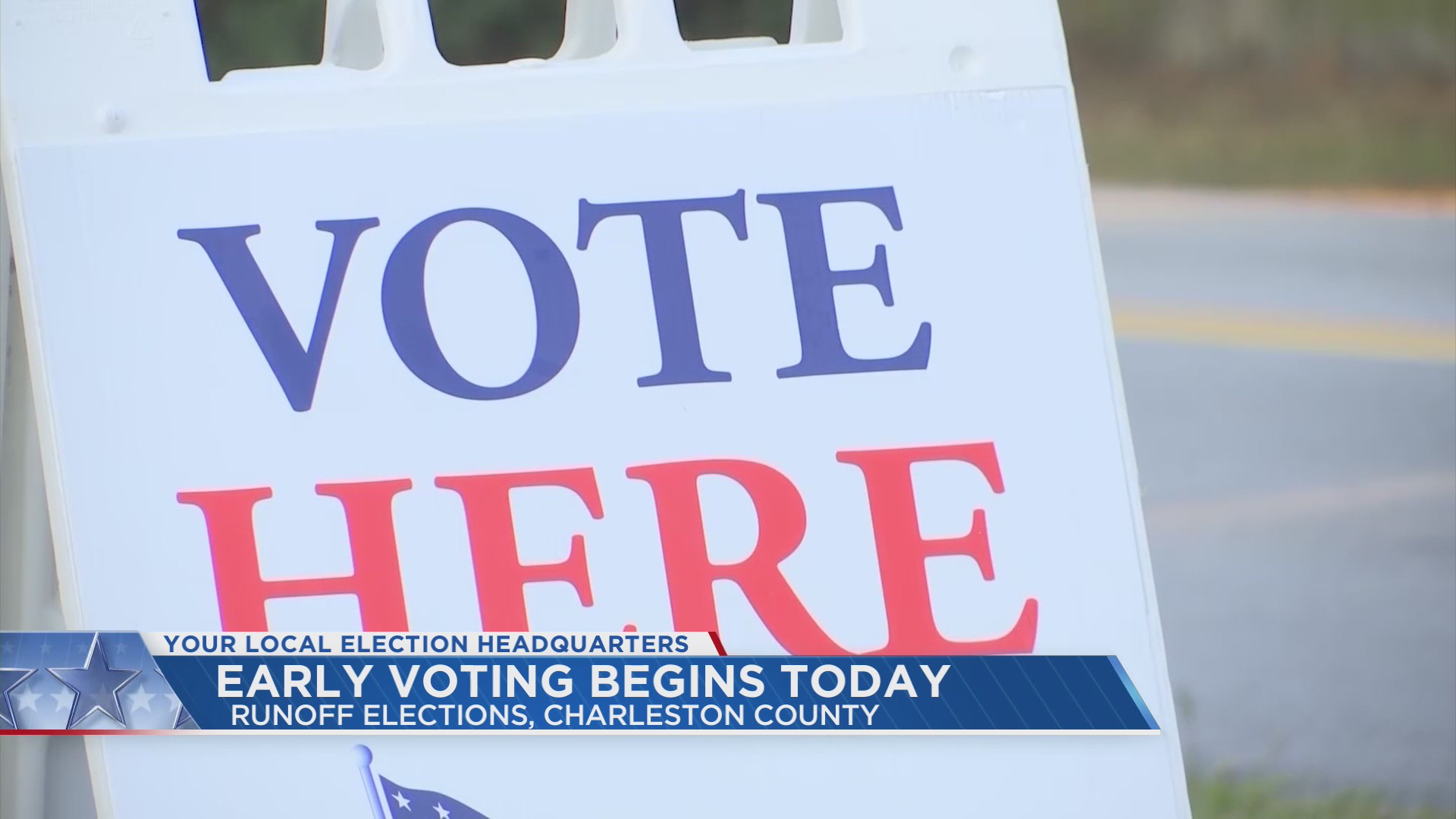 Early voting begins for the 3 Charleston County run-off elections ...