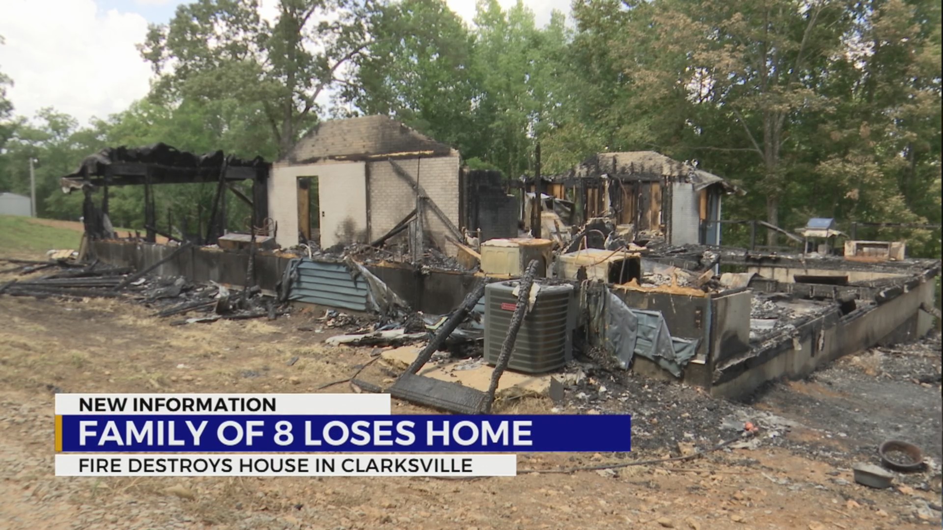 Tennessee family of 8 loses home in fire – WKRN News 2