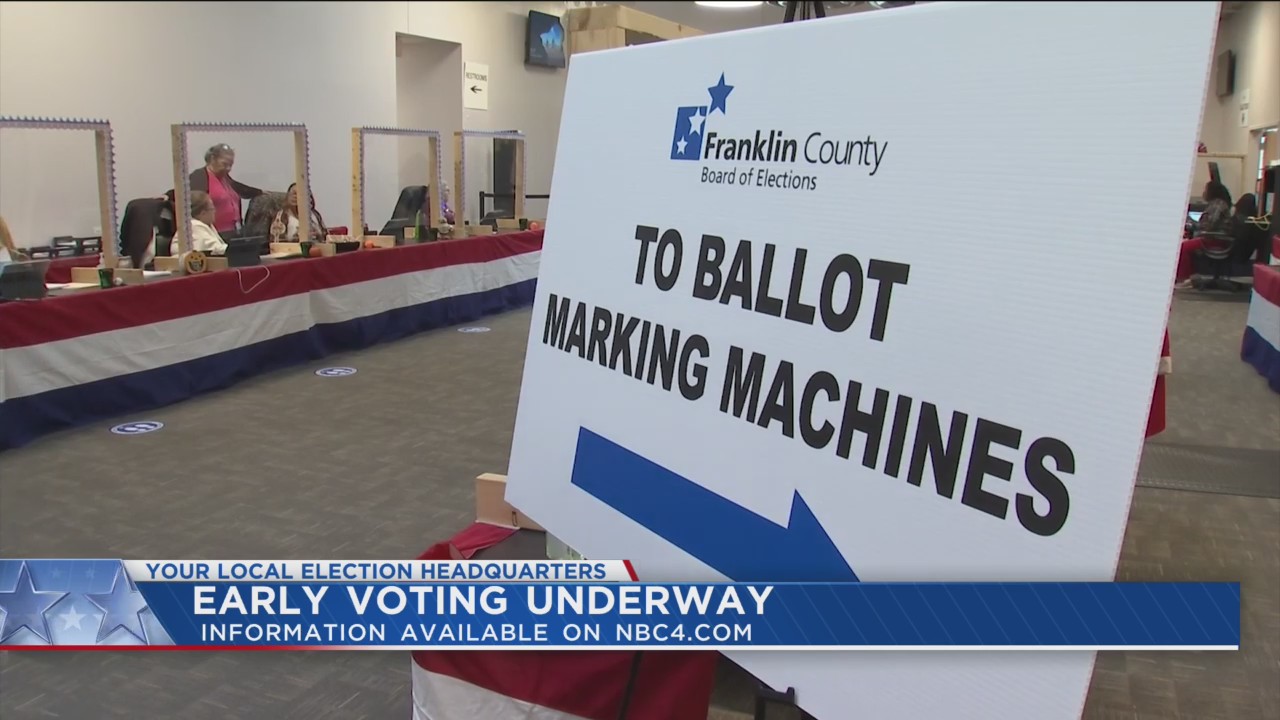 Early voting begins in Ohio for Nov. 8 general election – NBC4 WCMH-TV