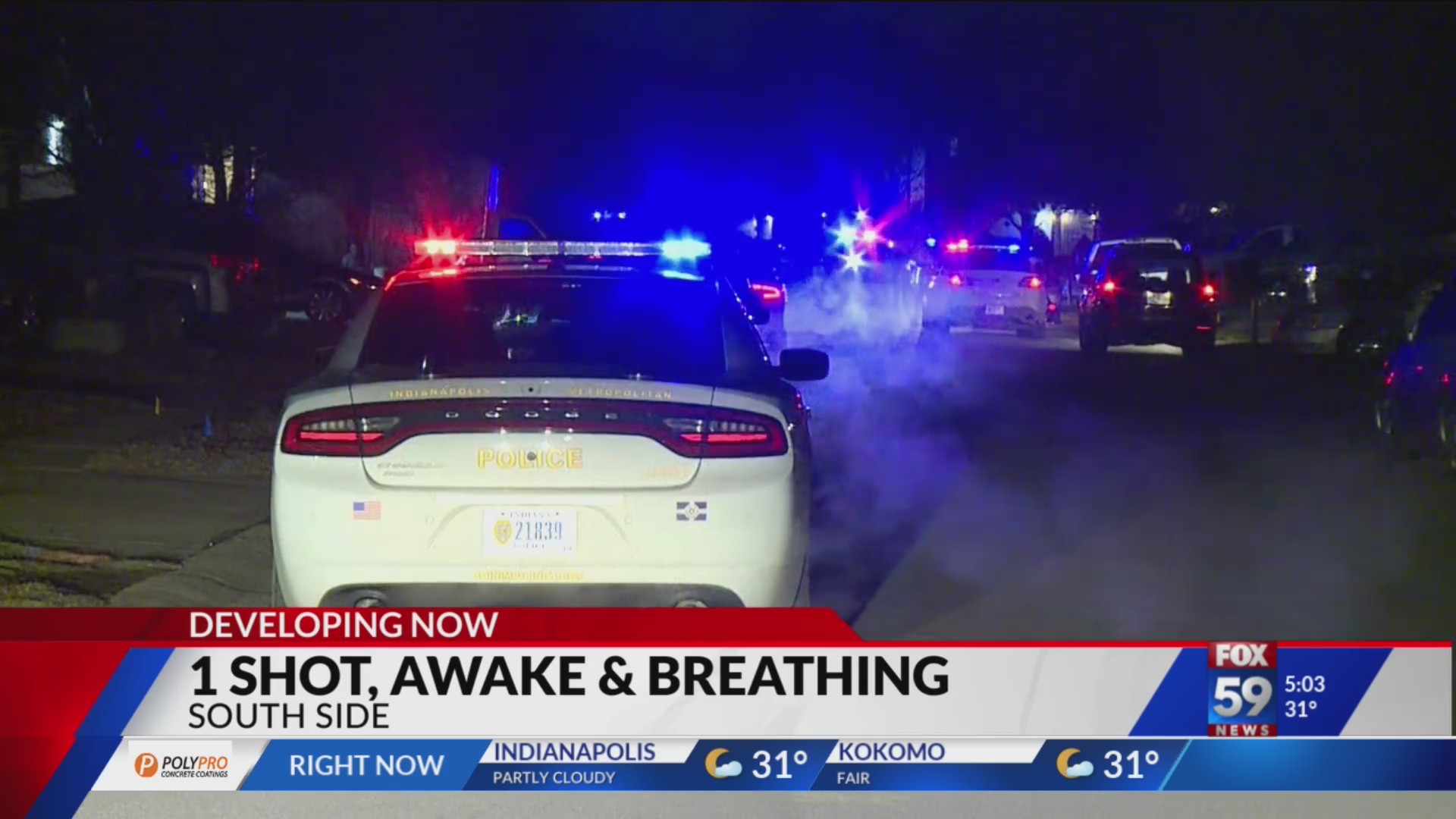 IMPD investigating after person found shot on south side – Fox 59