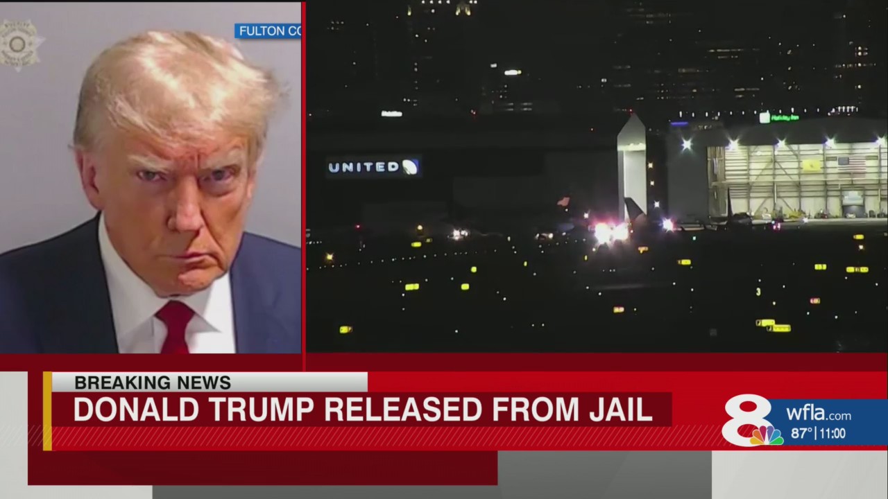 Trump’s mugshot released after his surrender at Atlanta jail on ...