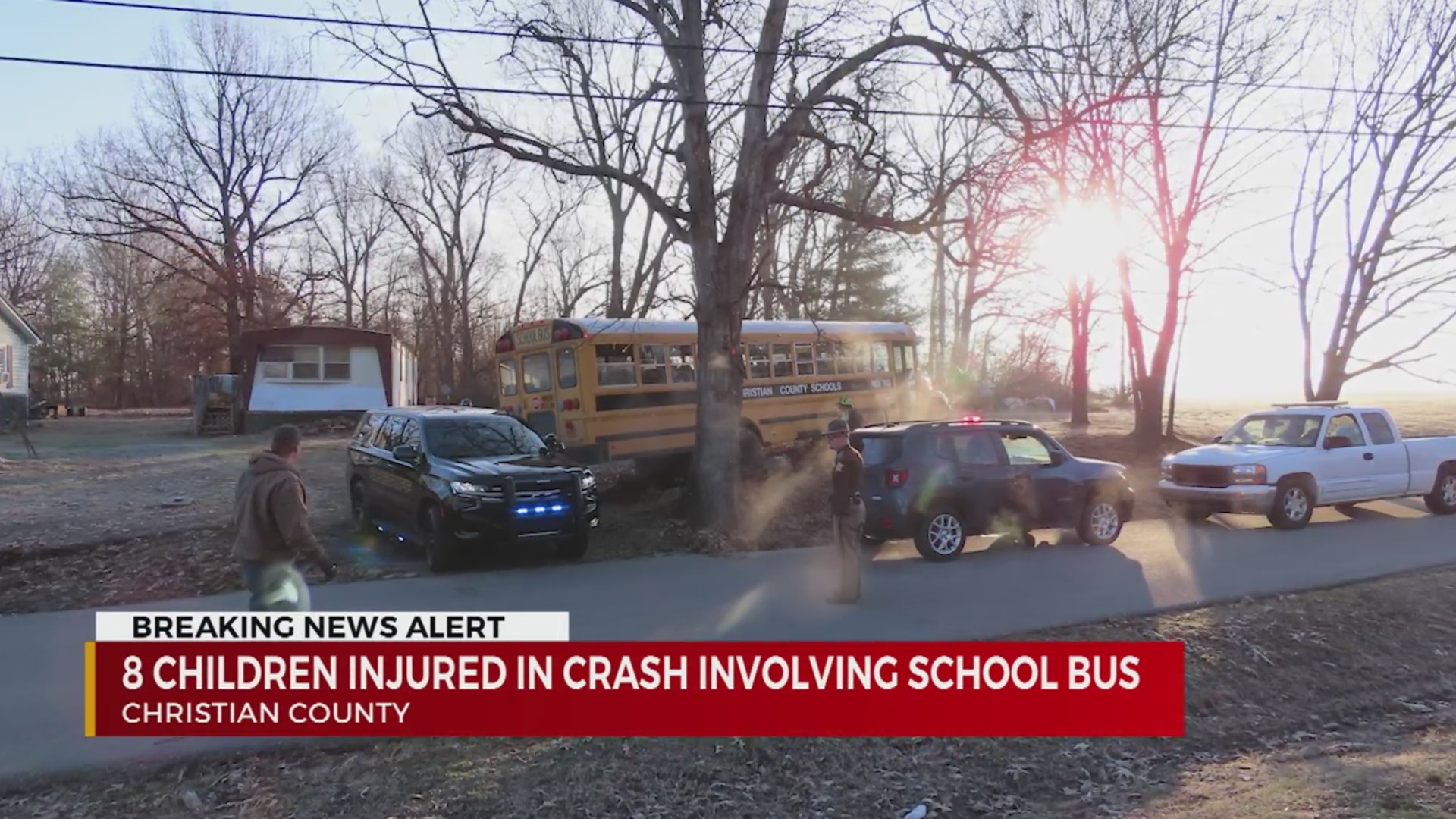 8 children injured in crash involving school bus in Kentucky – WKRN News 2