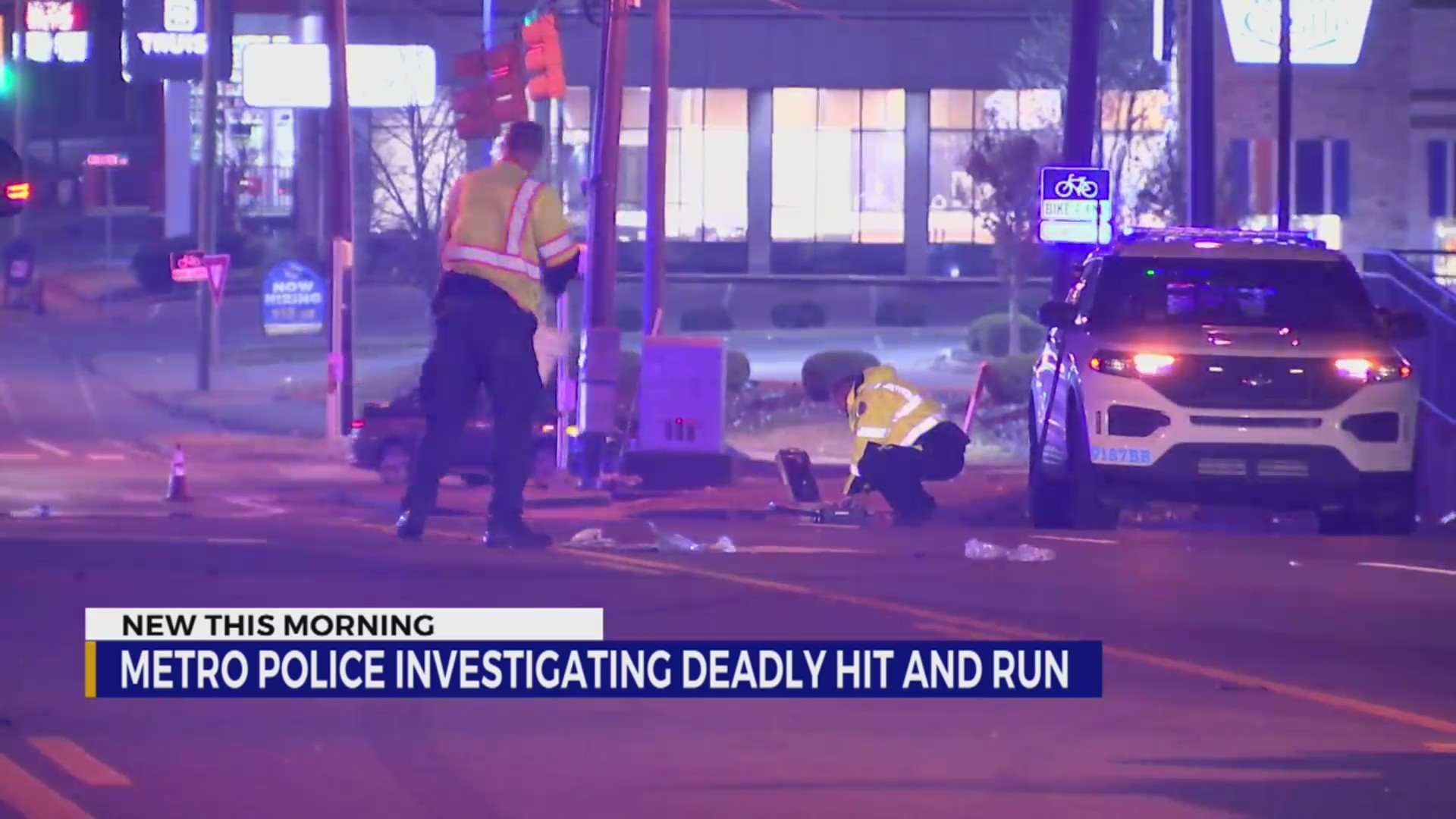 Metro police investigating three deadly pedestrian crashes – WKRN News 2
