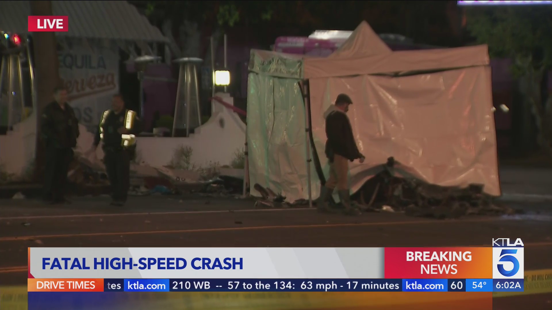 1 killed in fiery hit-and-run crash in West Hollywood – KTLA