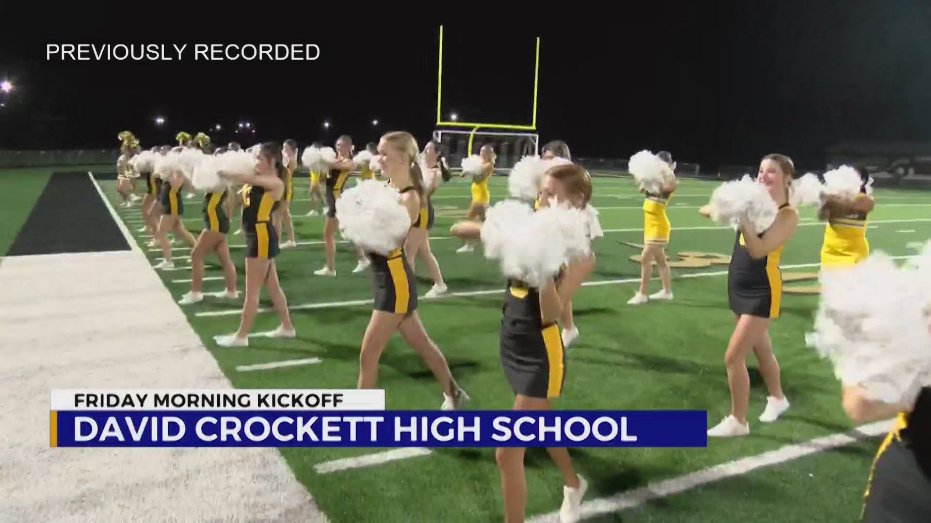 Friday Morning Kickoff at David Crockett High School WJHL Tri