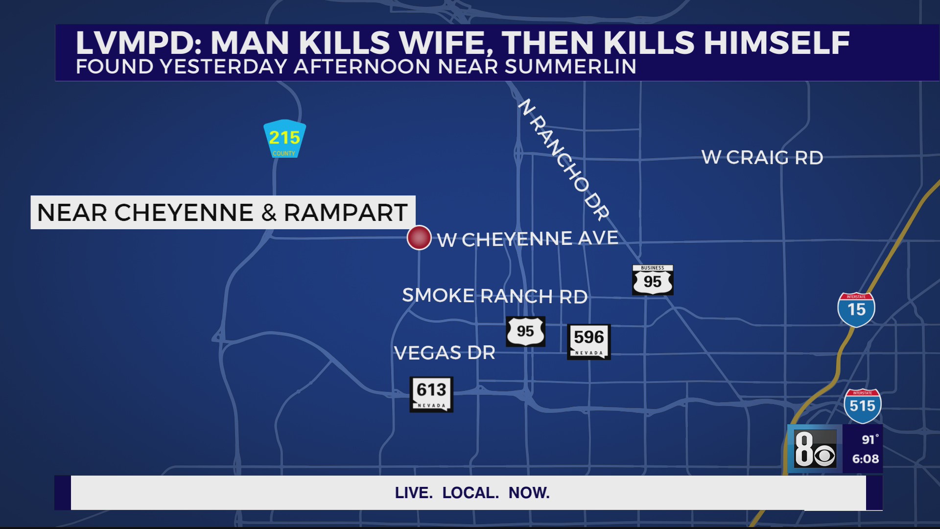 Las Vegas police investigate murder-suicide after 2 people found dead ...