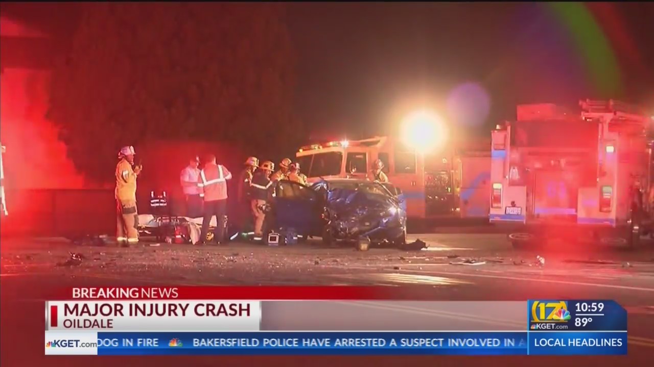 Major crash in Oildale – KGET 17 News