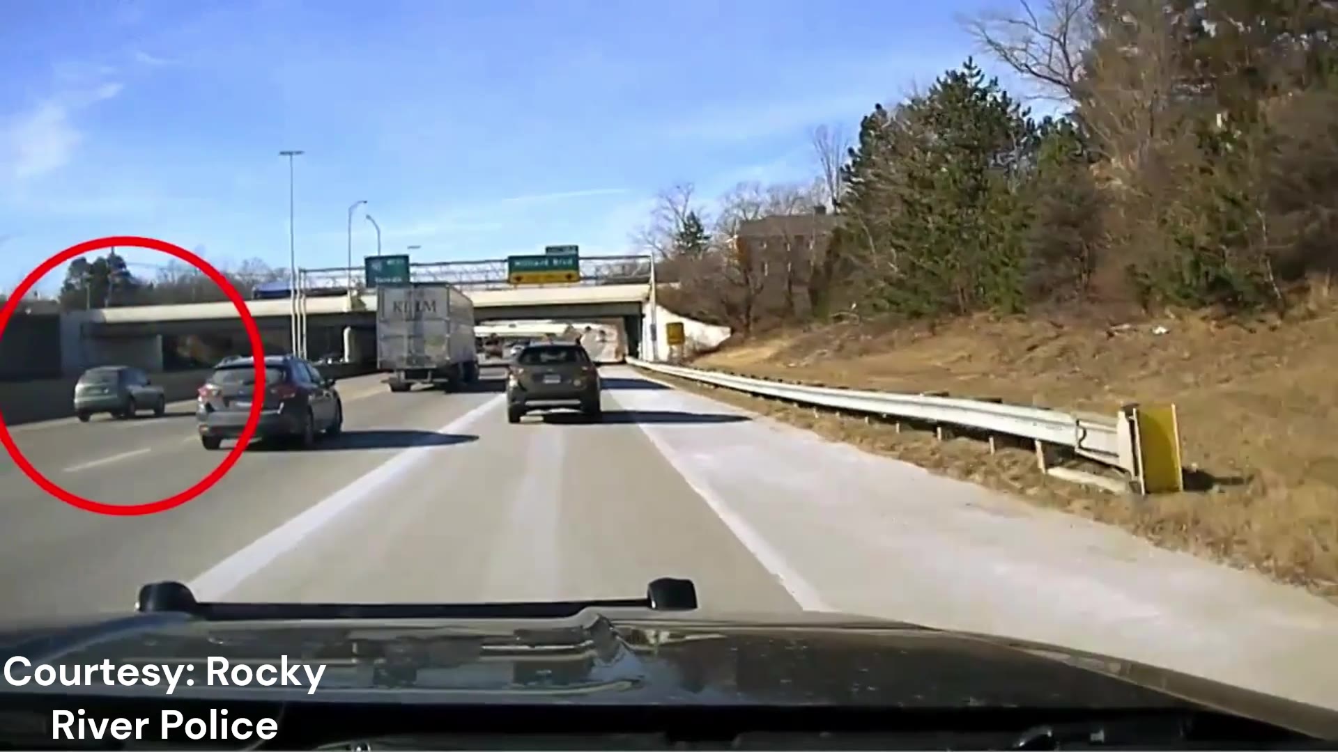 Police dashcam video shows speeding car – Fox 8 Cleveland WJW