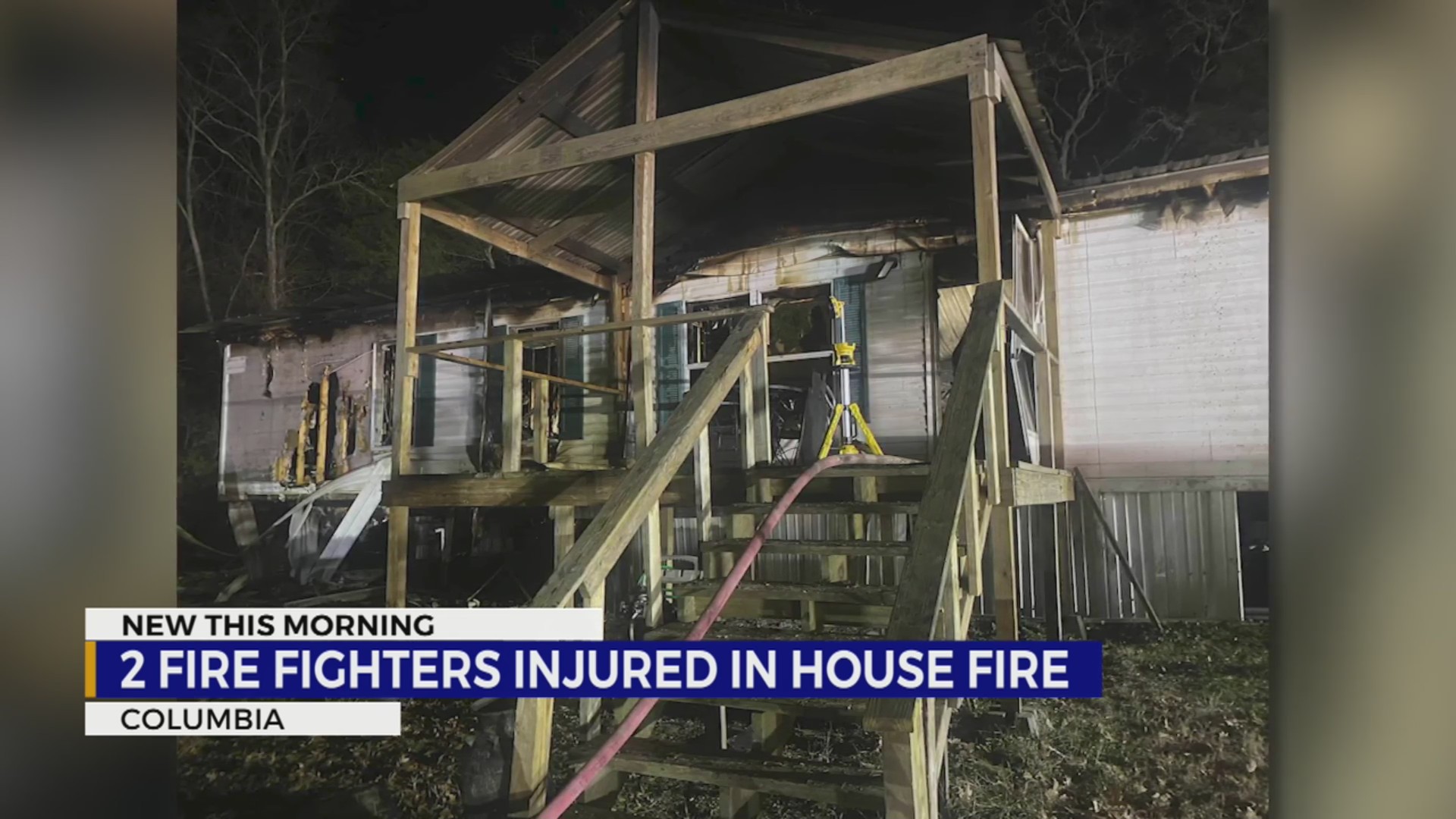 2 first responders injured in Maury County house fire – WKRN News 2