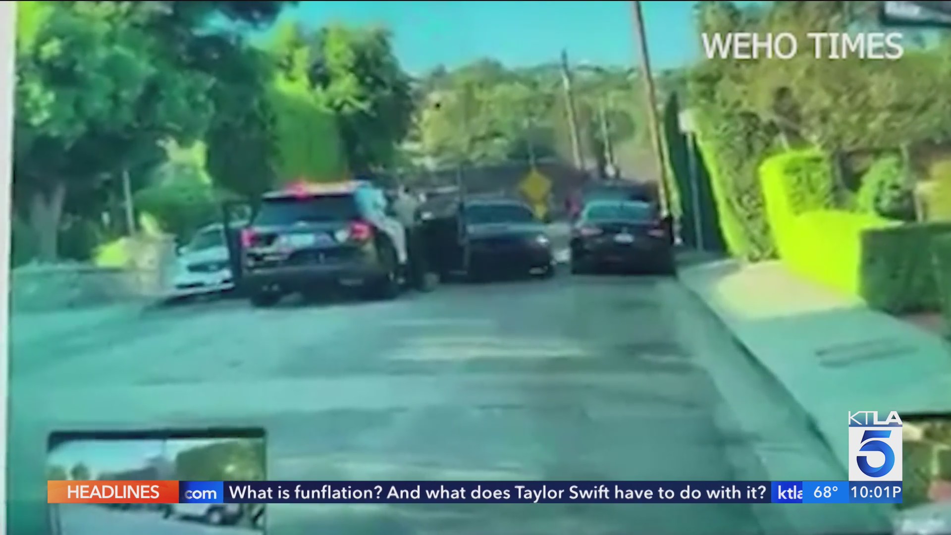 New video shows deputy struck by fleeing suspect – KTLA