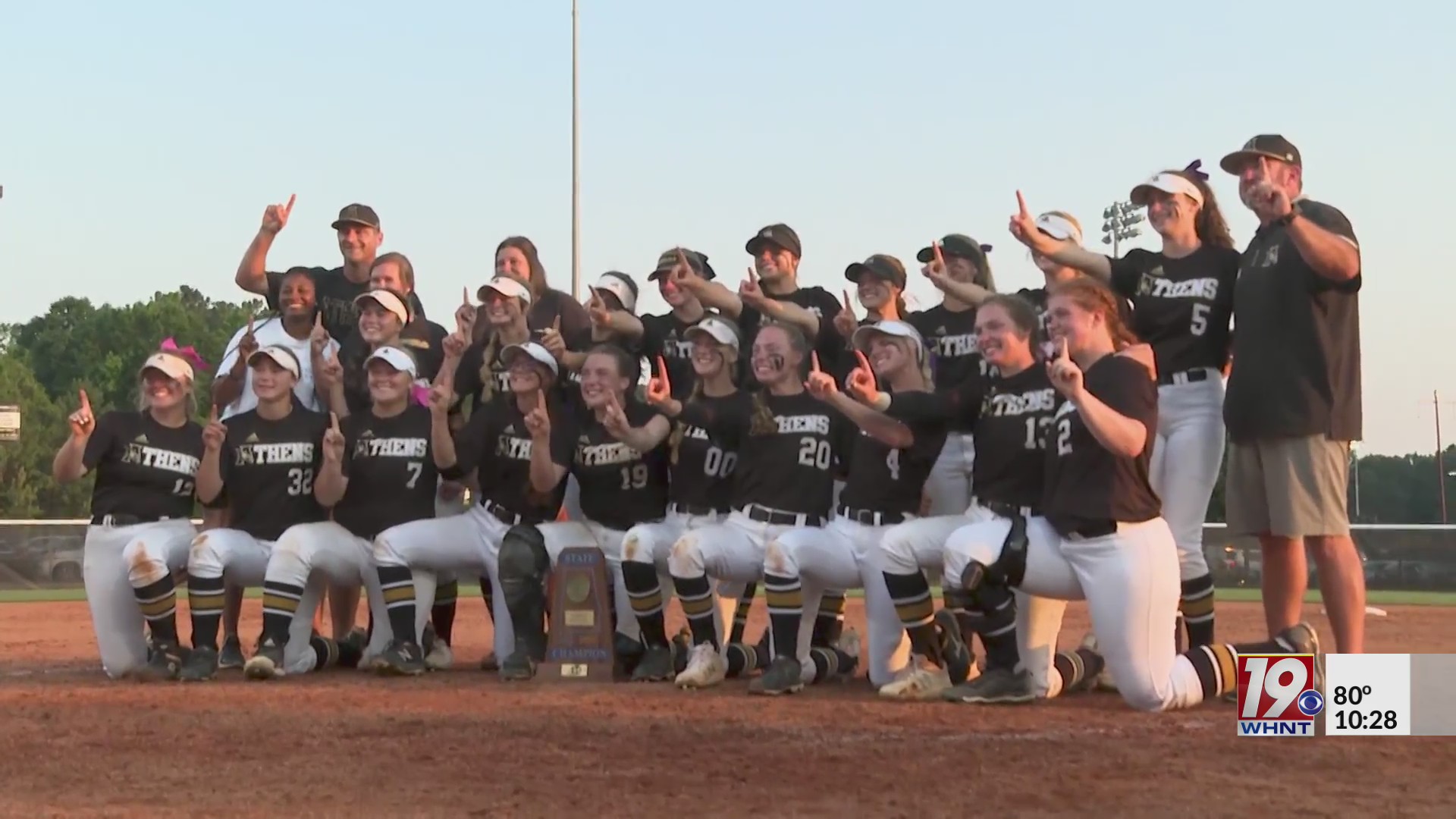 Athens Win State Softball Title