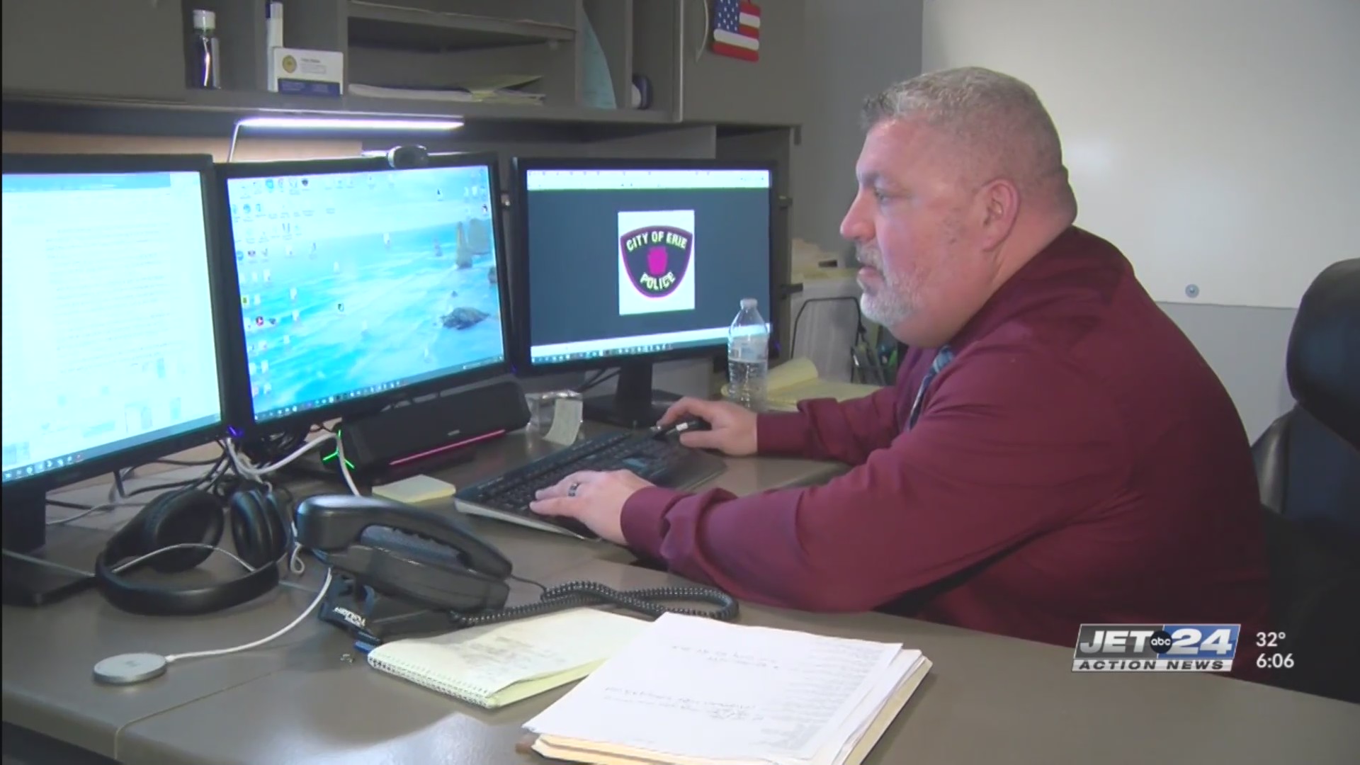 Erie Police Department new cold case detective working to solve Erie’s