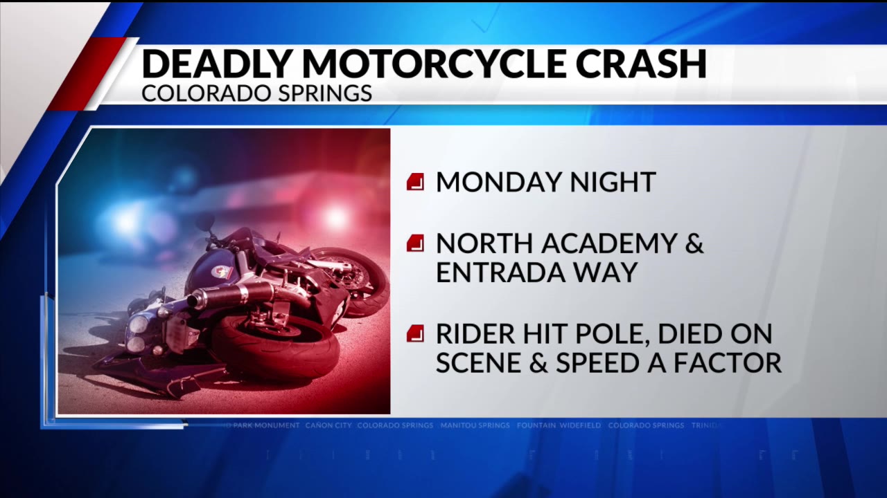 Fatal motorcycle crash closes northbound Academy – FOX21 News Colorado