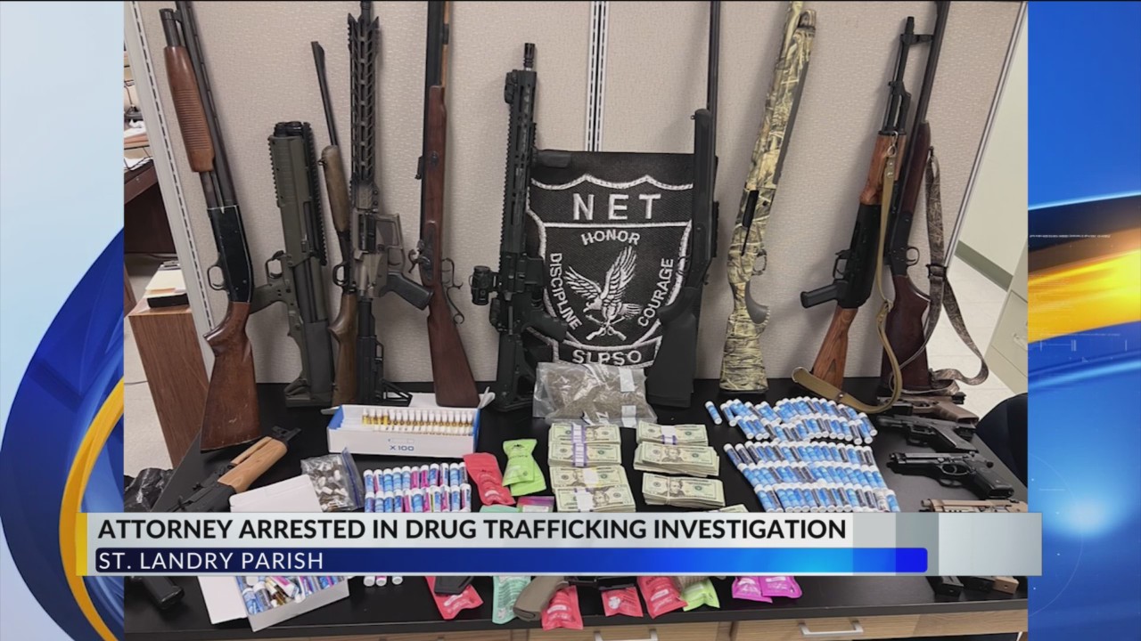 Attorney and husband arrested in drug trafficking investigation – KLFY.com