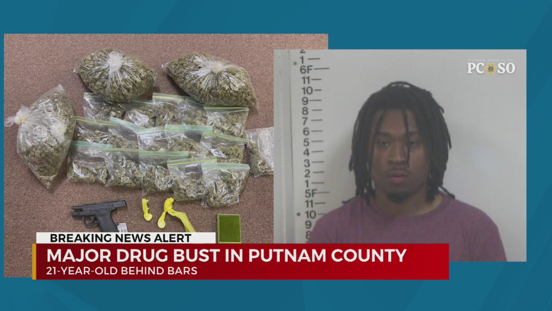21yearold man arrested in Tennessee drug bust WKRN News 2