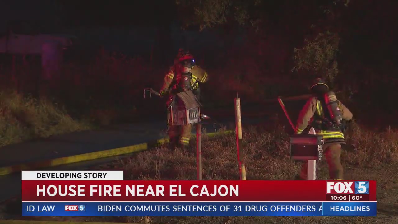 House Fire In El Cajon FOX 5 San Diego & KUSI News
