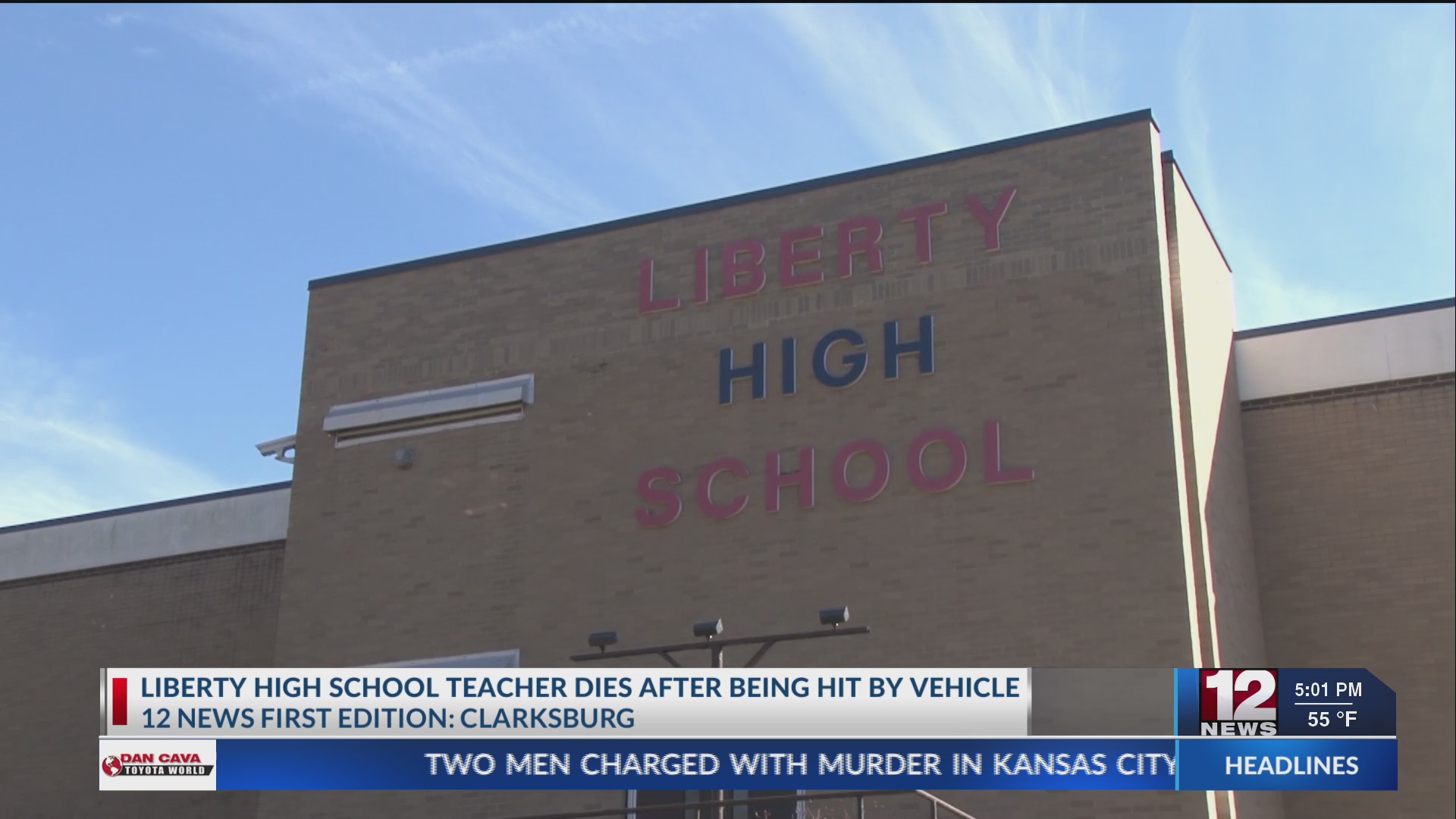 Liberty High School teacher dies after being hit by vehicle – WBOY.com
