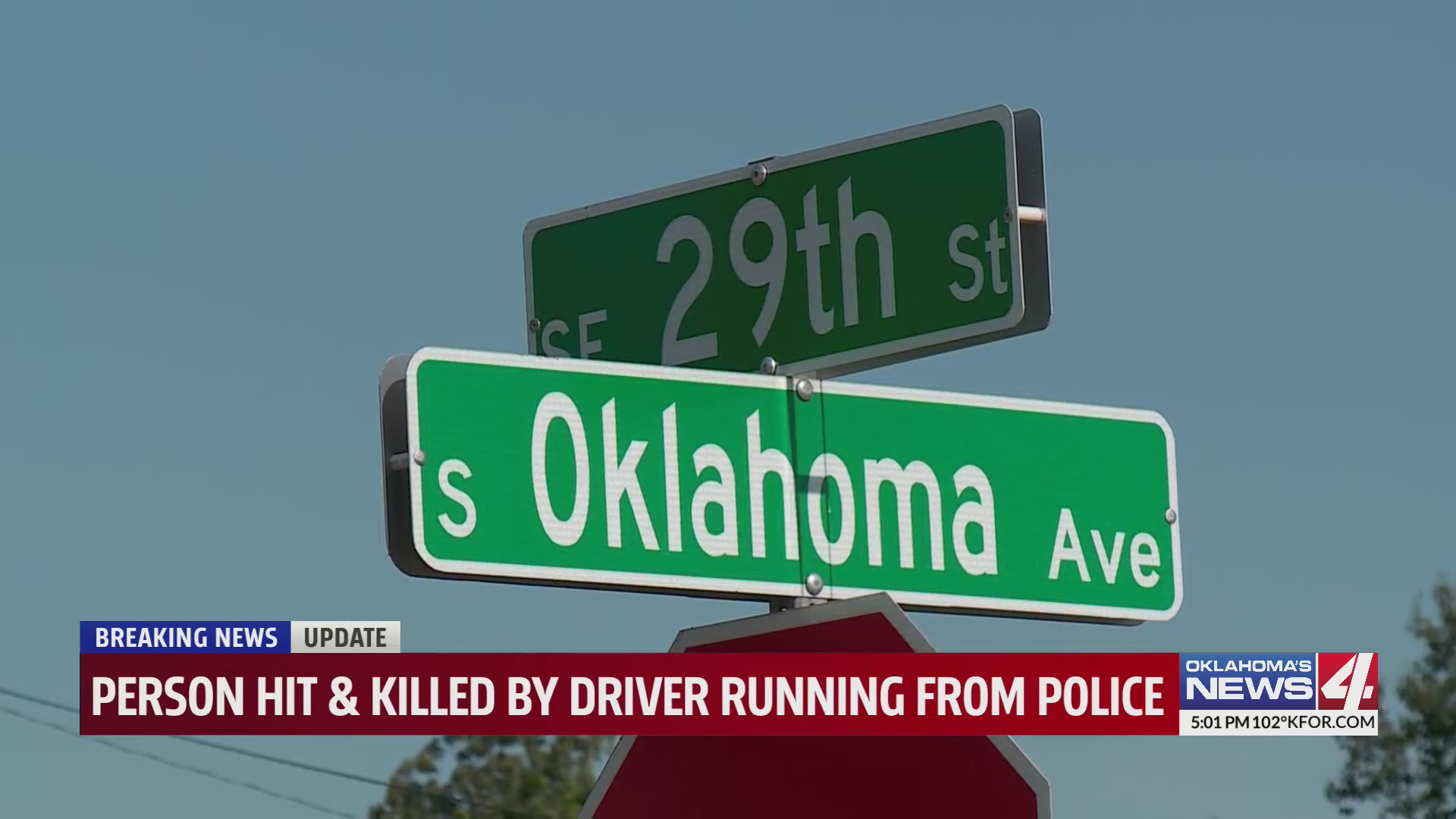 Person hit & killed by driver running from police – KFOR.com Oklahoma City