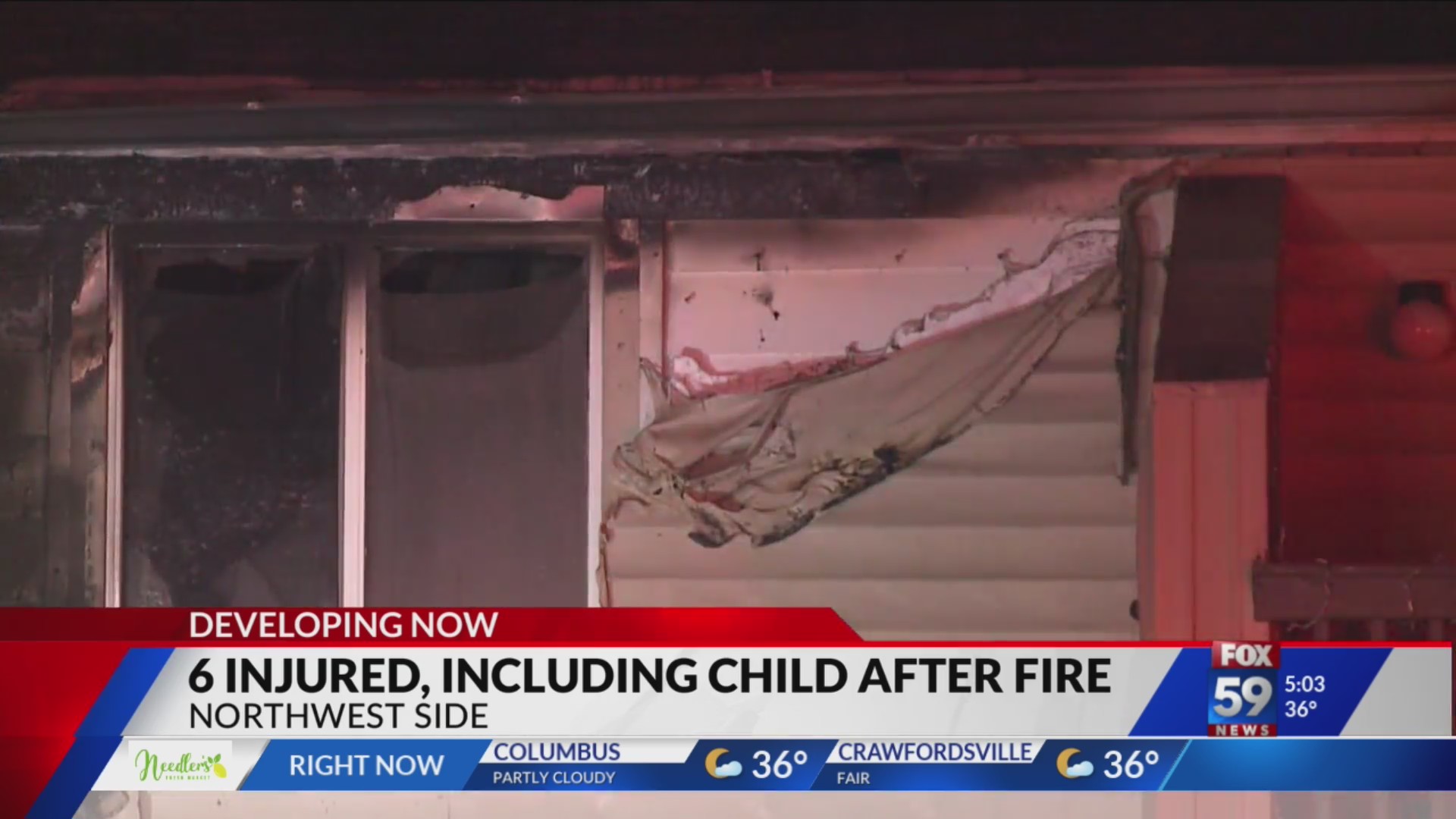 Crews respond to fire on northwest side – Fox 59