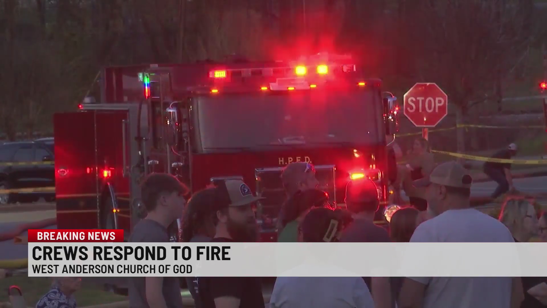 Crews Respond to Anderson County Fire – WSPA 7NEWS