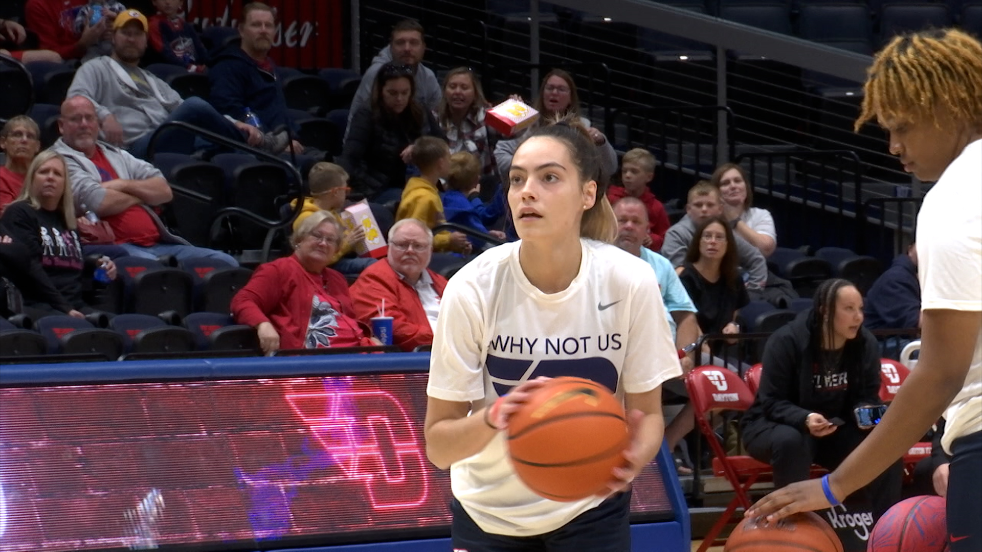 Jessie Ruden UD women’s team competes in skills, three-point contests – WDTN.com
