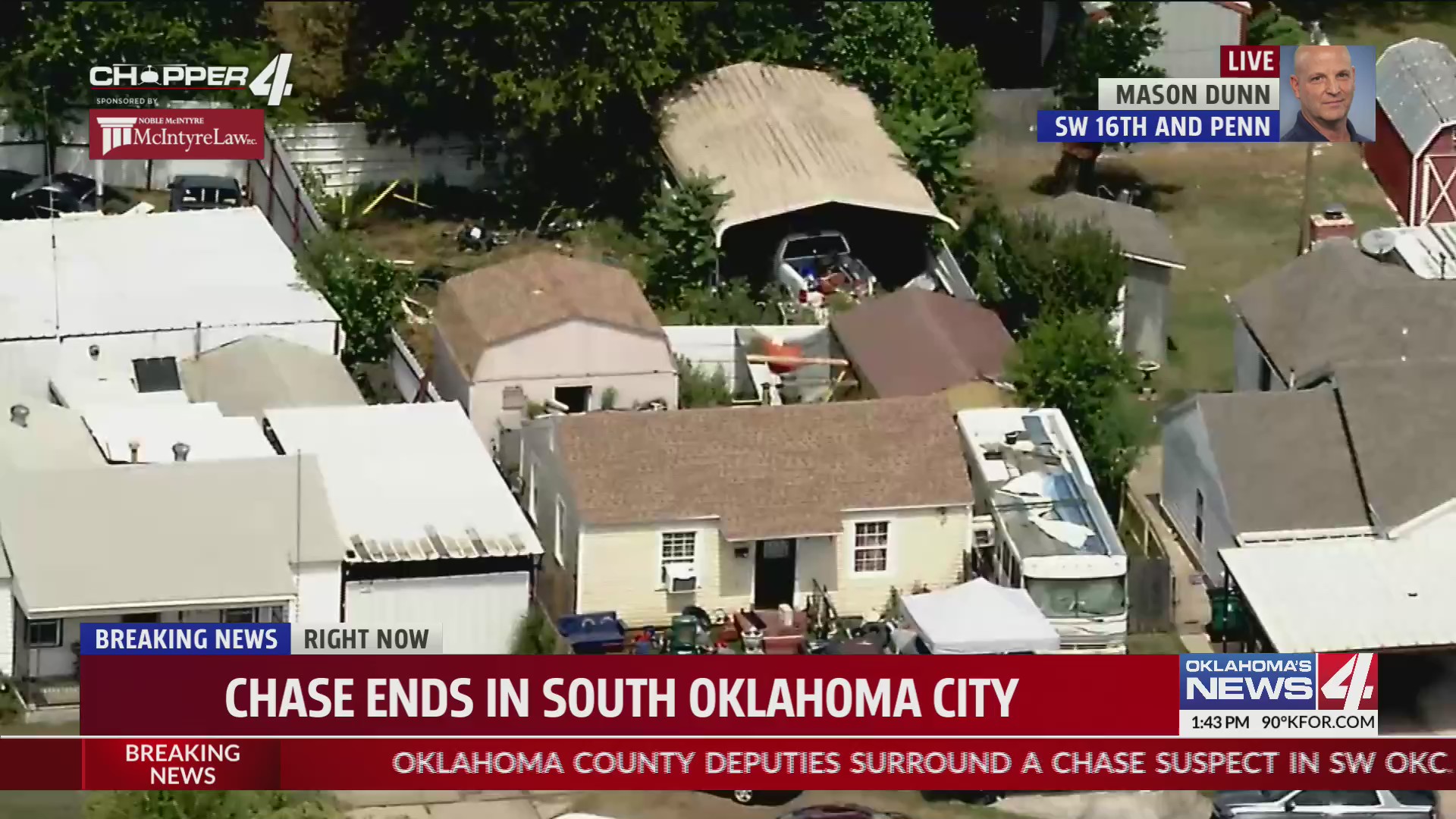 Standoff going on in southwest OKC Oklahoma City