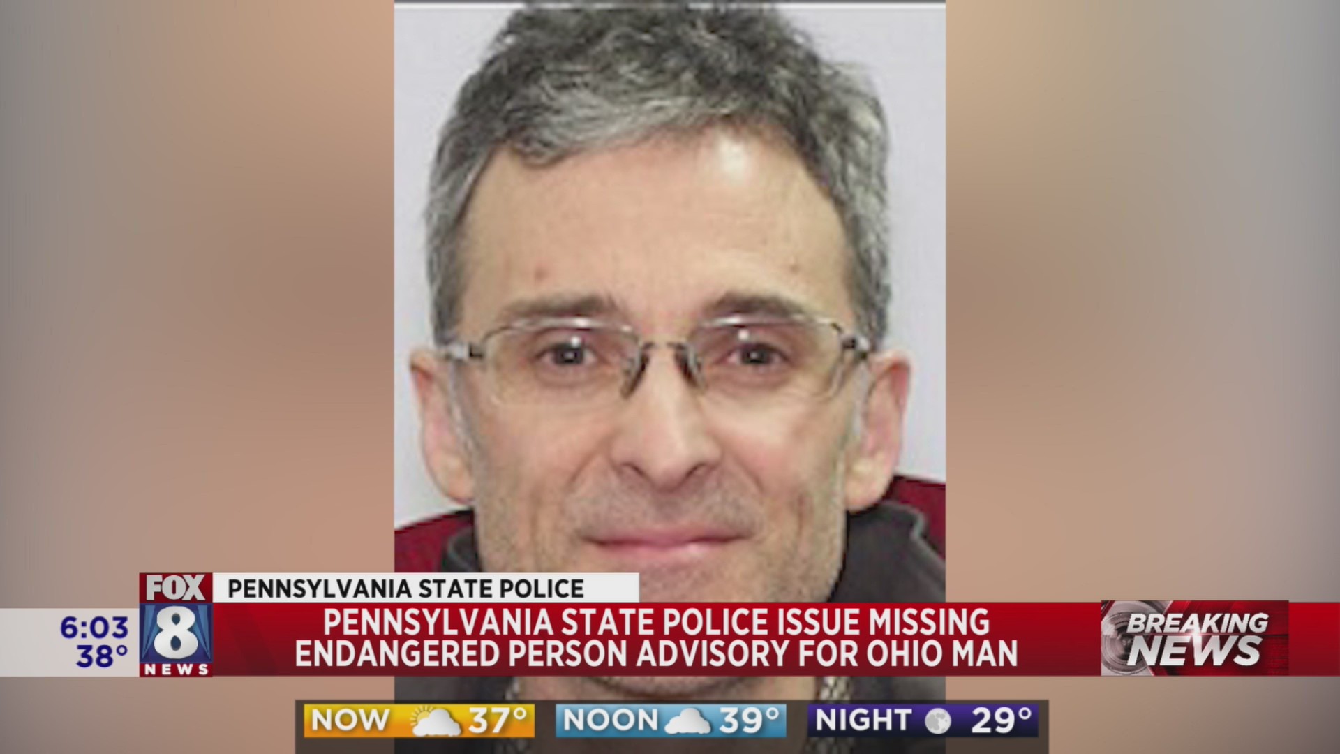 Missing endangered person advisory – Fox 8 Cleveland WJW